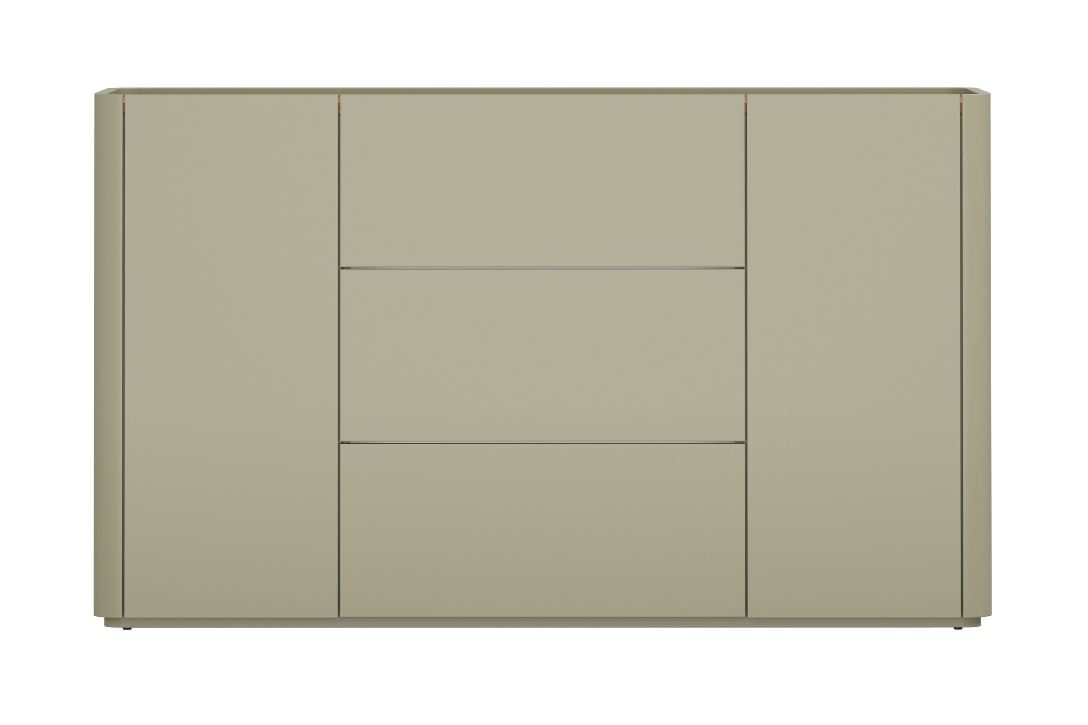 Komoda Elivo 150 cm - eukalyptus / dub baltic dune Komoda Elivo 150 cm so zásuvkami - eukaliptus / Dub baltic dune