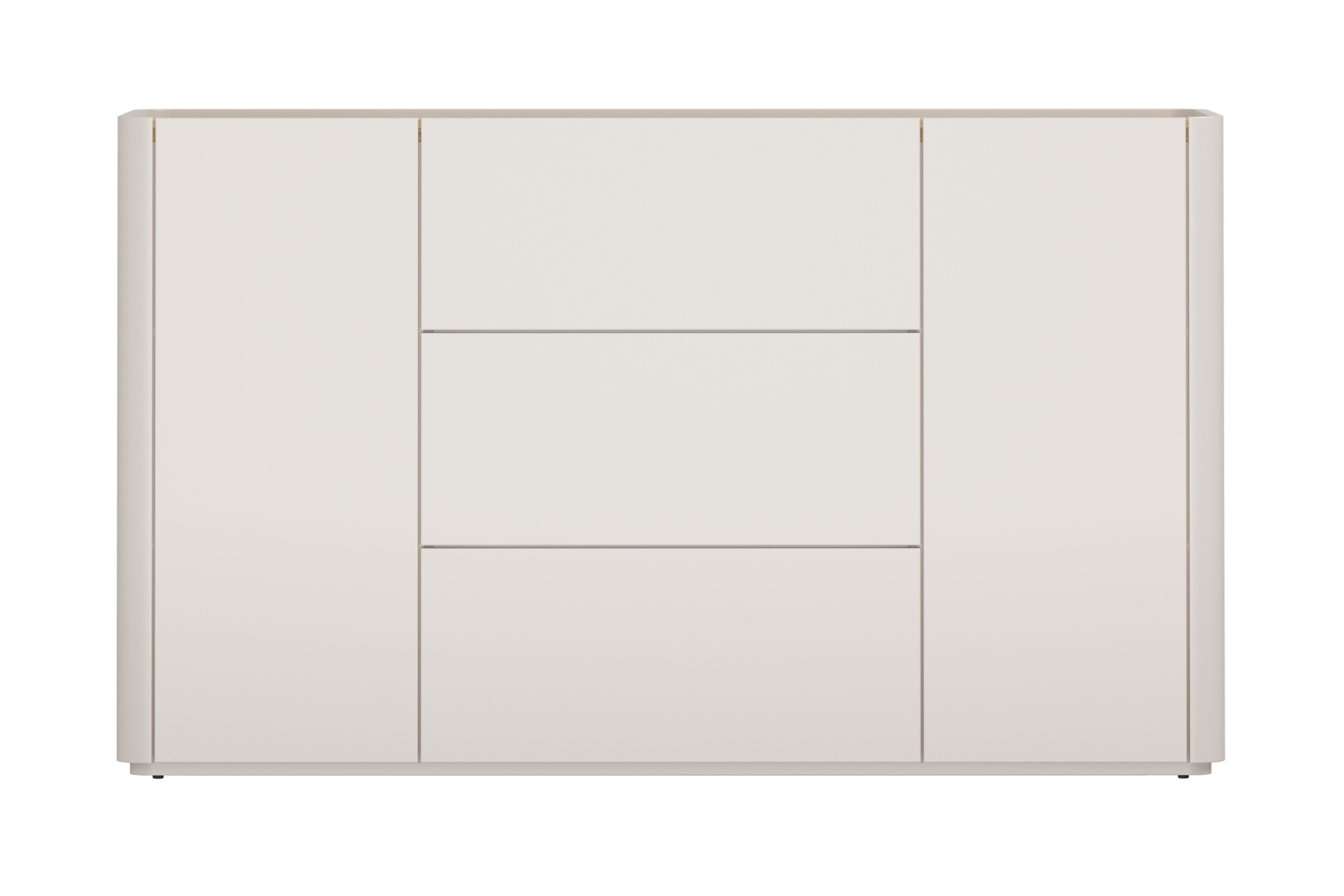 Komoda Elivo 150 cm - kašmírová / dub olejovaný Komoda Elivo 150 cm so zásuvkami - kašmír / Dub olejowany