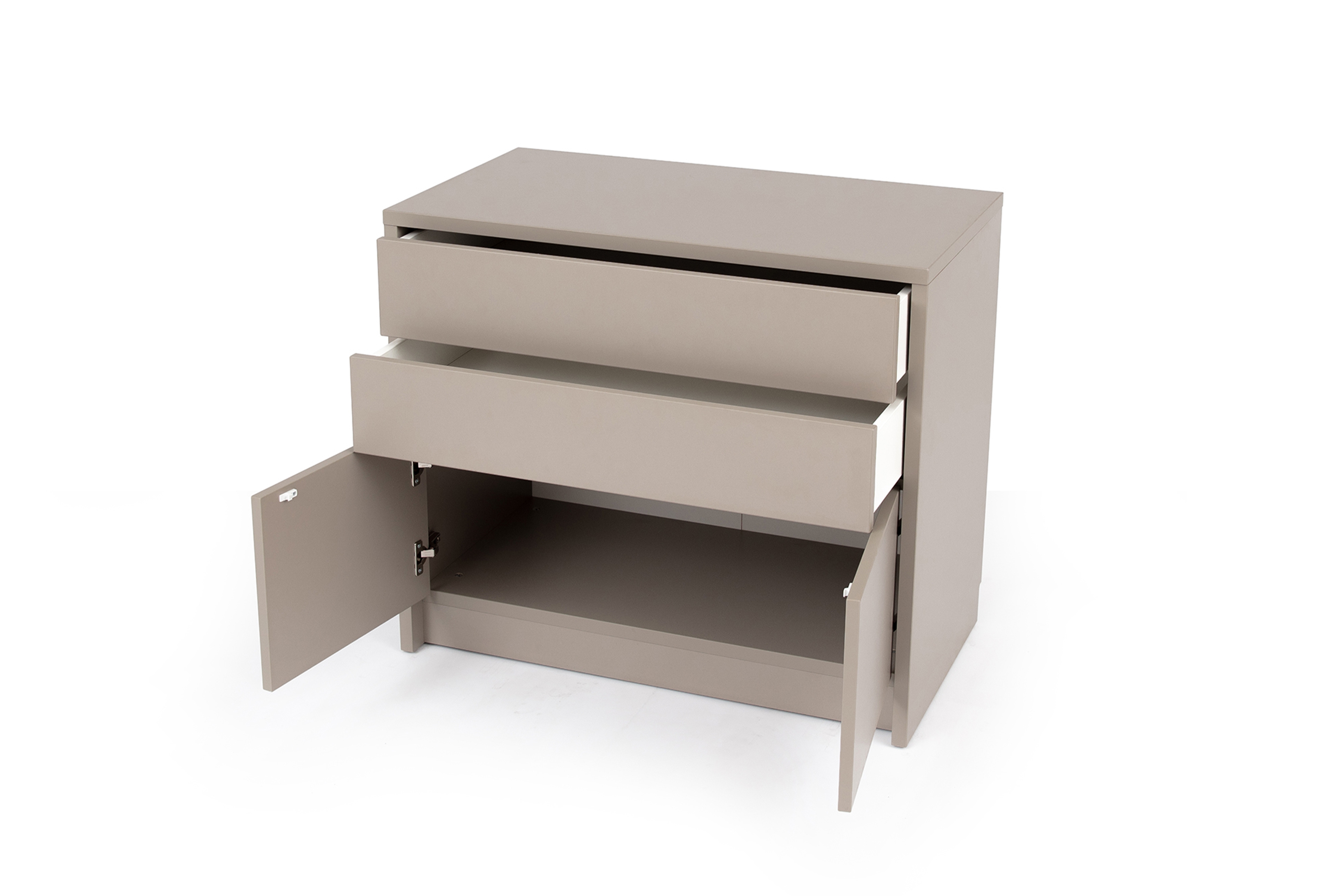 Komoda Genius 2D2S se zásuvkami 90 cm - congo / kašmír Komoda Genius 2D2S s zásuvkami 90 cm - congo / kašmír