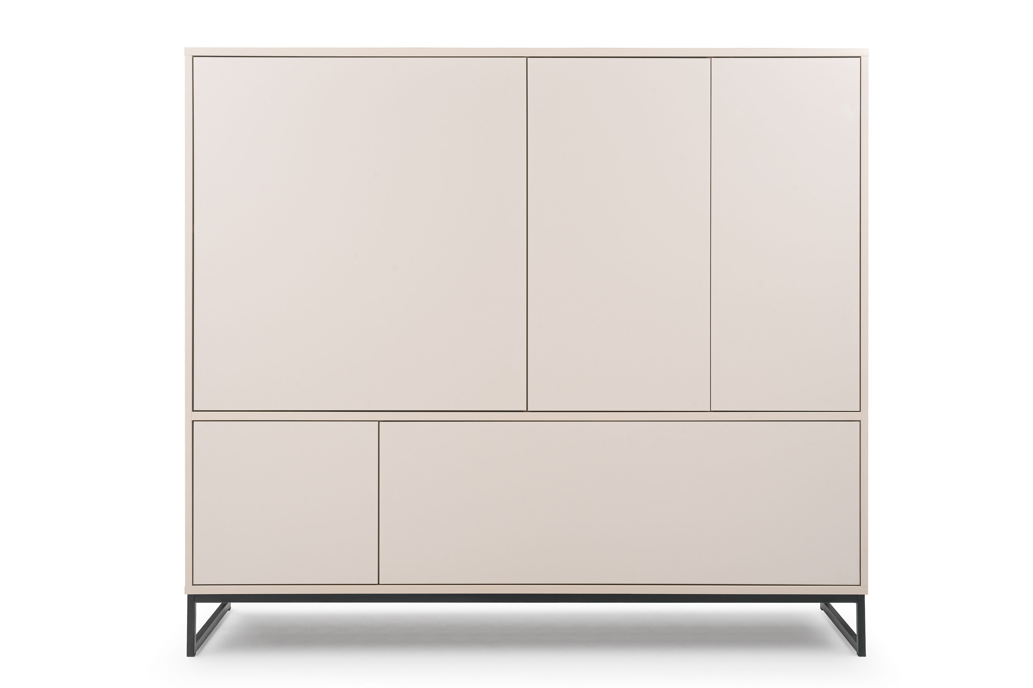 Komoda Genua 160 cm - Béžová Komoda Genua 160 cm - Béžová