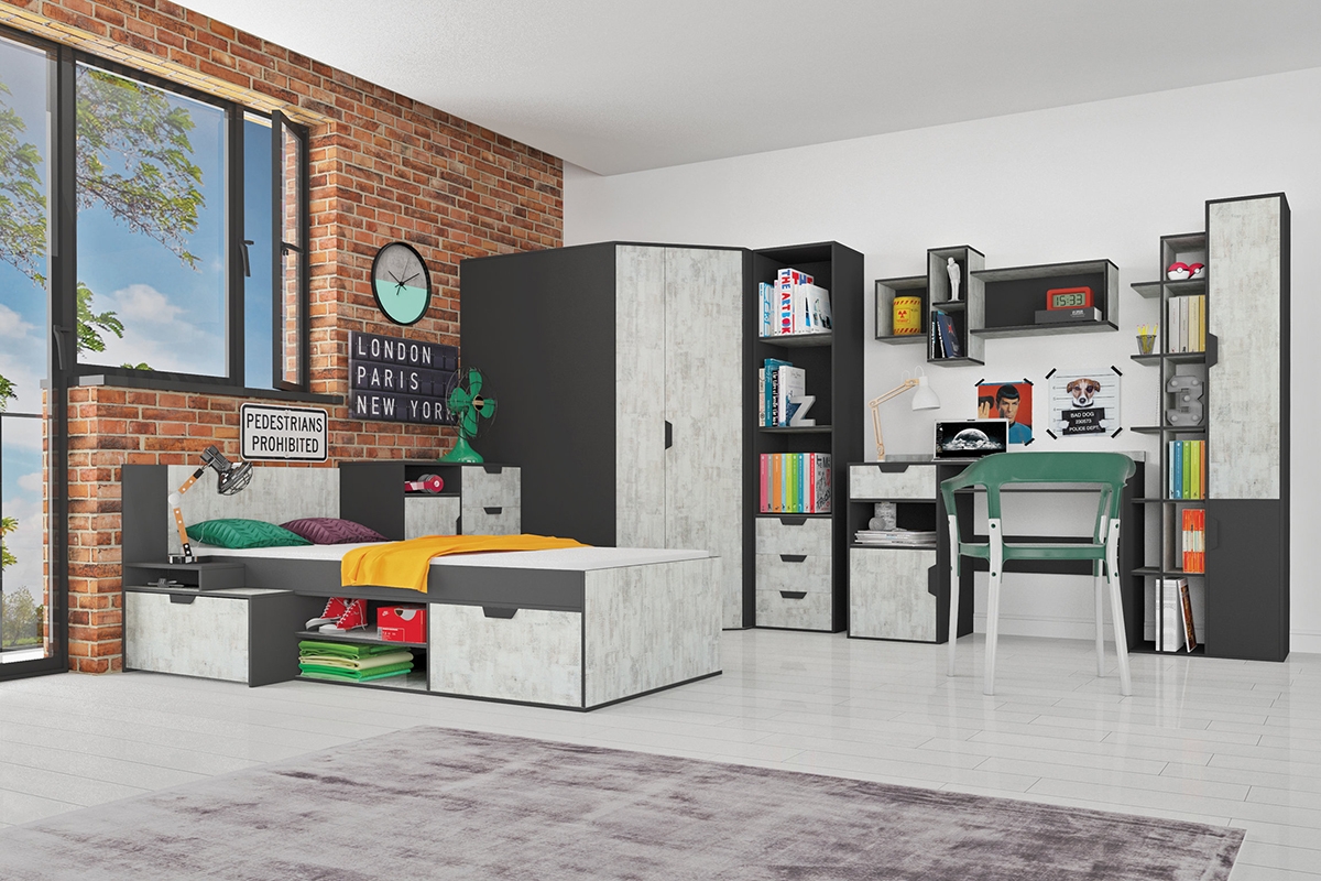 Komoda Nano 8 Komplet nábytku pre mládež 