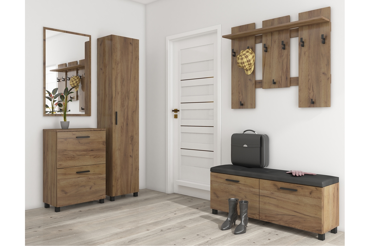 Komoda so zásuvkami do predsiene Keri 19 dubový Nábytok 