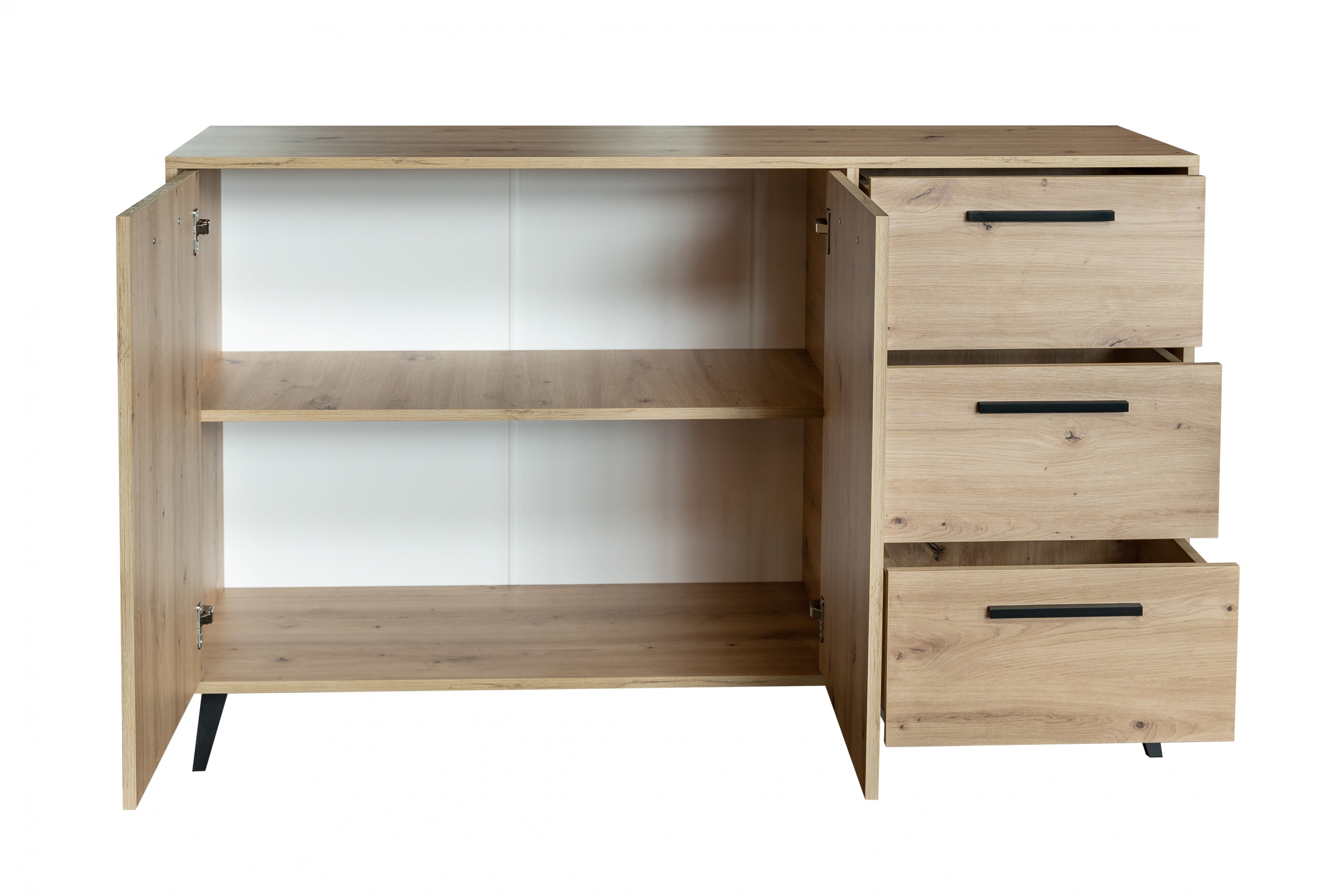 Komoda Kos 138 cm se zásuvkami - dub artisan Komoda Kos s zásuvkami 138 cm - Dub artisan