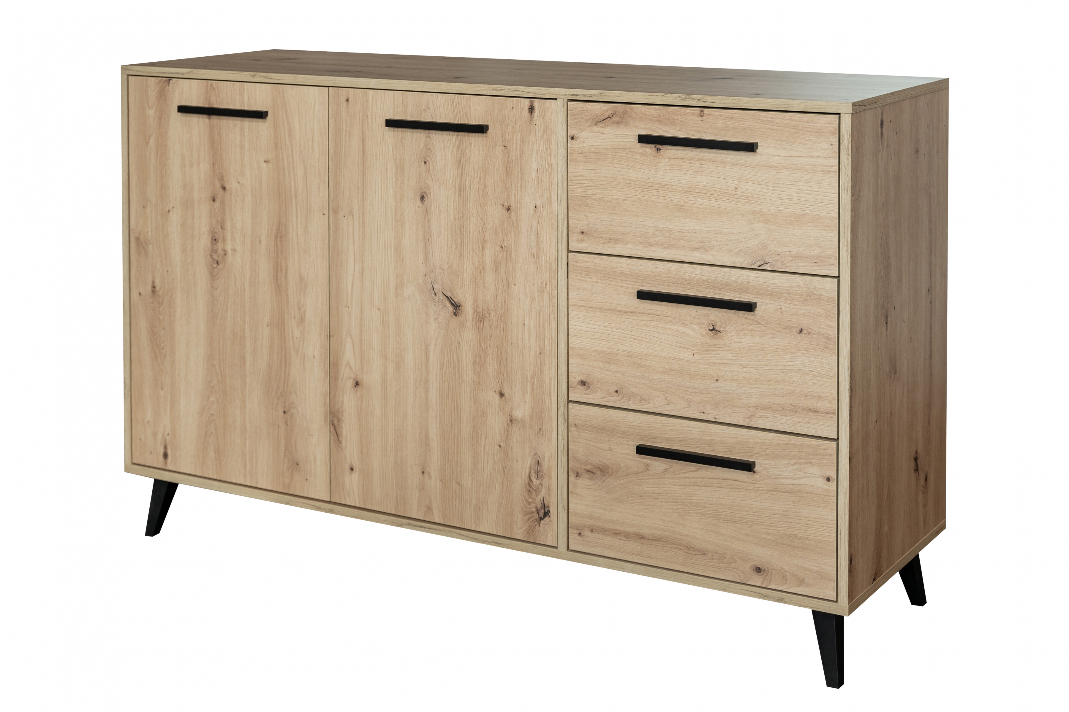 Komoda Kos 138 cm se zásuvkami - dub artisan Komoda Kos s zásuvkami 138 cm - Dub artisan