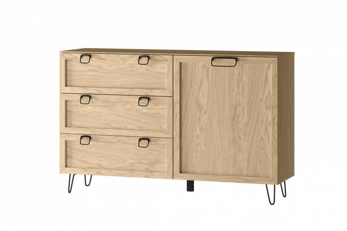 Komoda Limbo 45 se zásuvkami 140 cm - dub artisan Komoda Limbo 45 s zásuvkami 140 cm - dub artisan