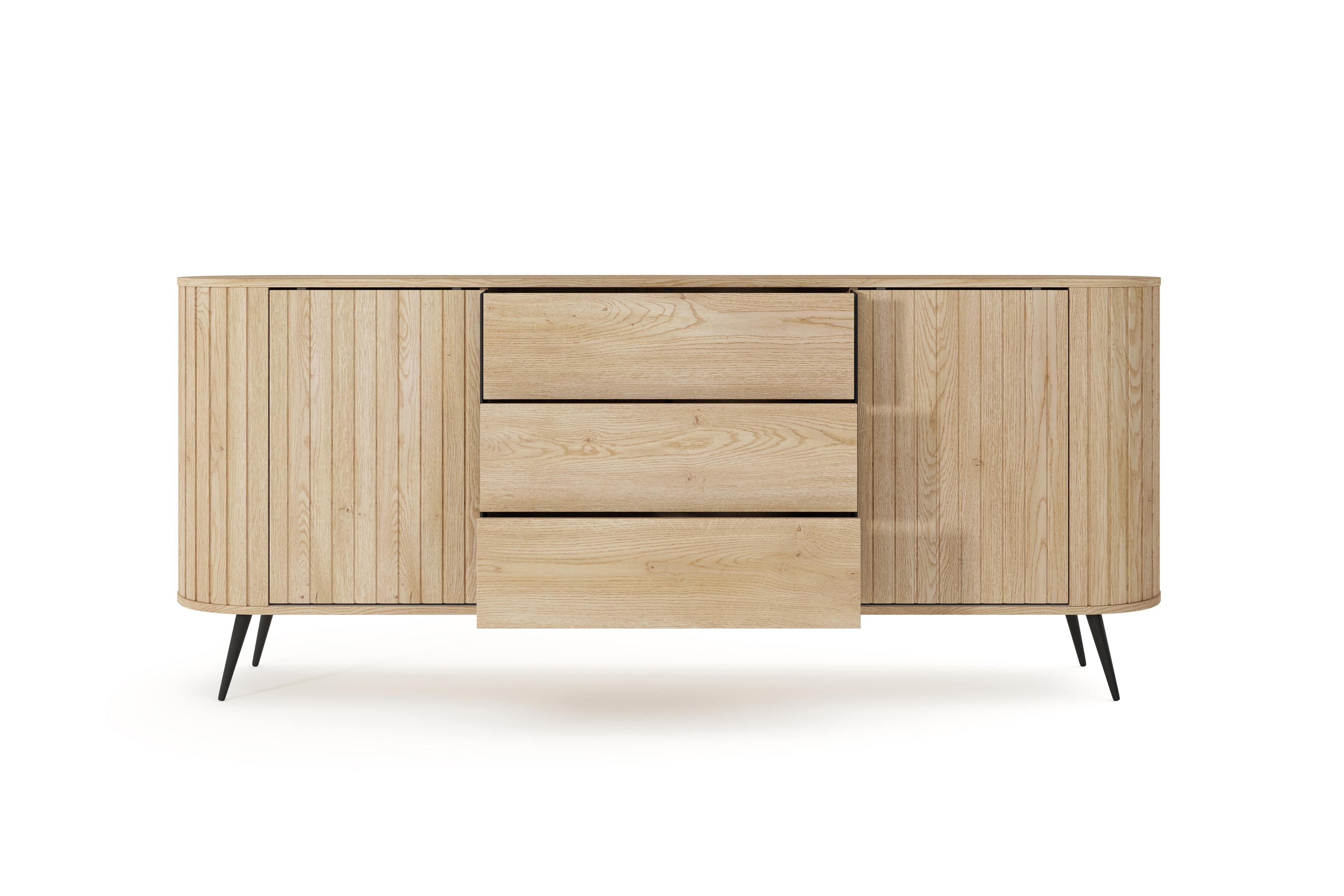 Komoda Luvio 196 cm so zásuvkami - dub cremona Komoda Luvio 196 cm so zásuvkami - Dub cremona