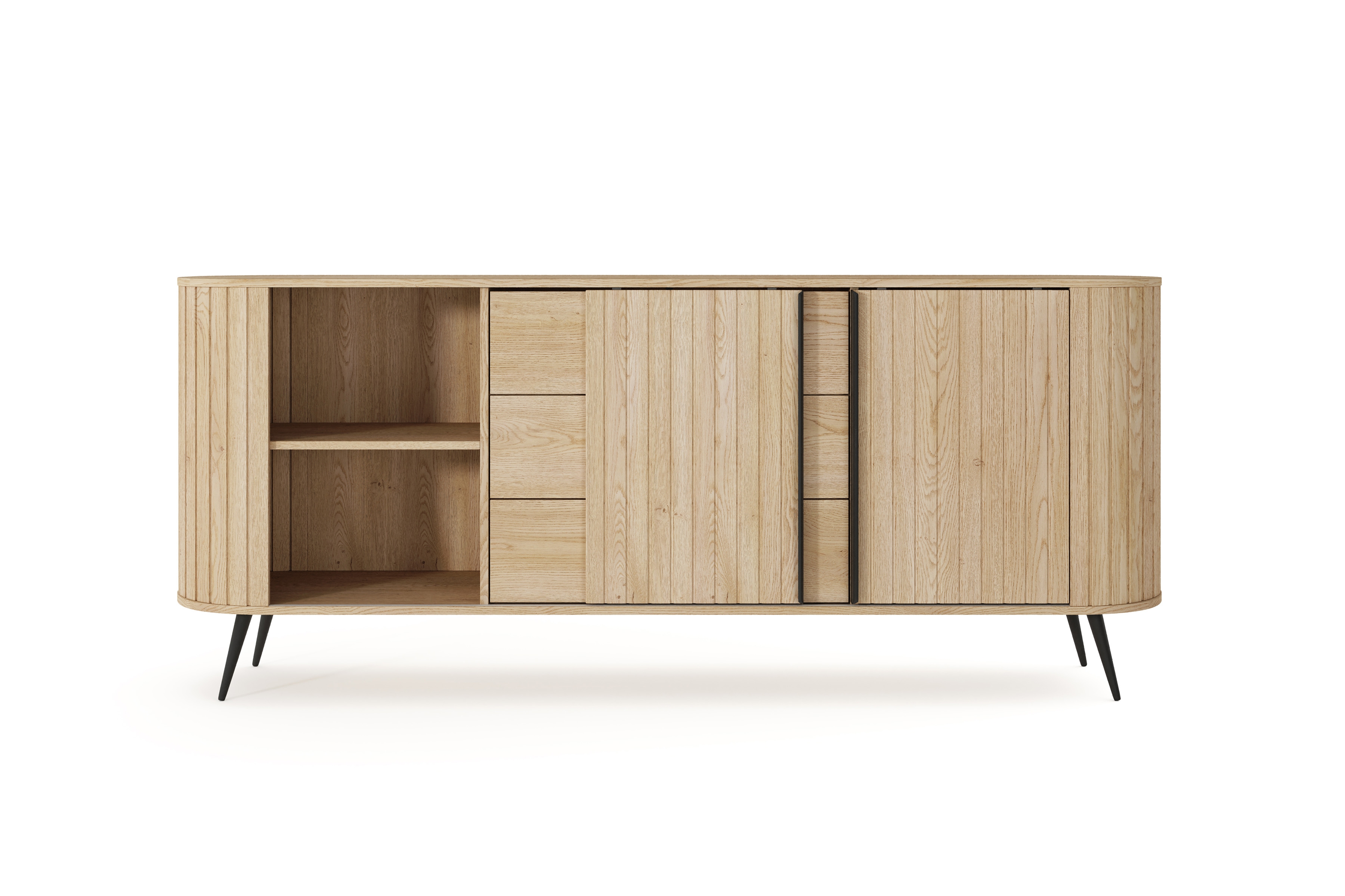 Komoda Luvio 196 cm so zásuvkami - dub cremona Komoda Luvio 196 cm so zásuvkami - Dub cremona