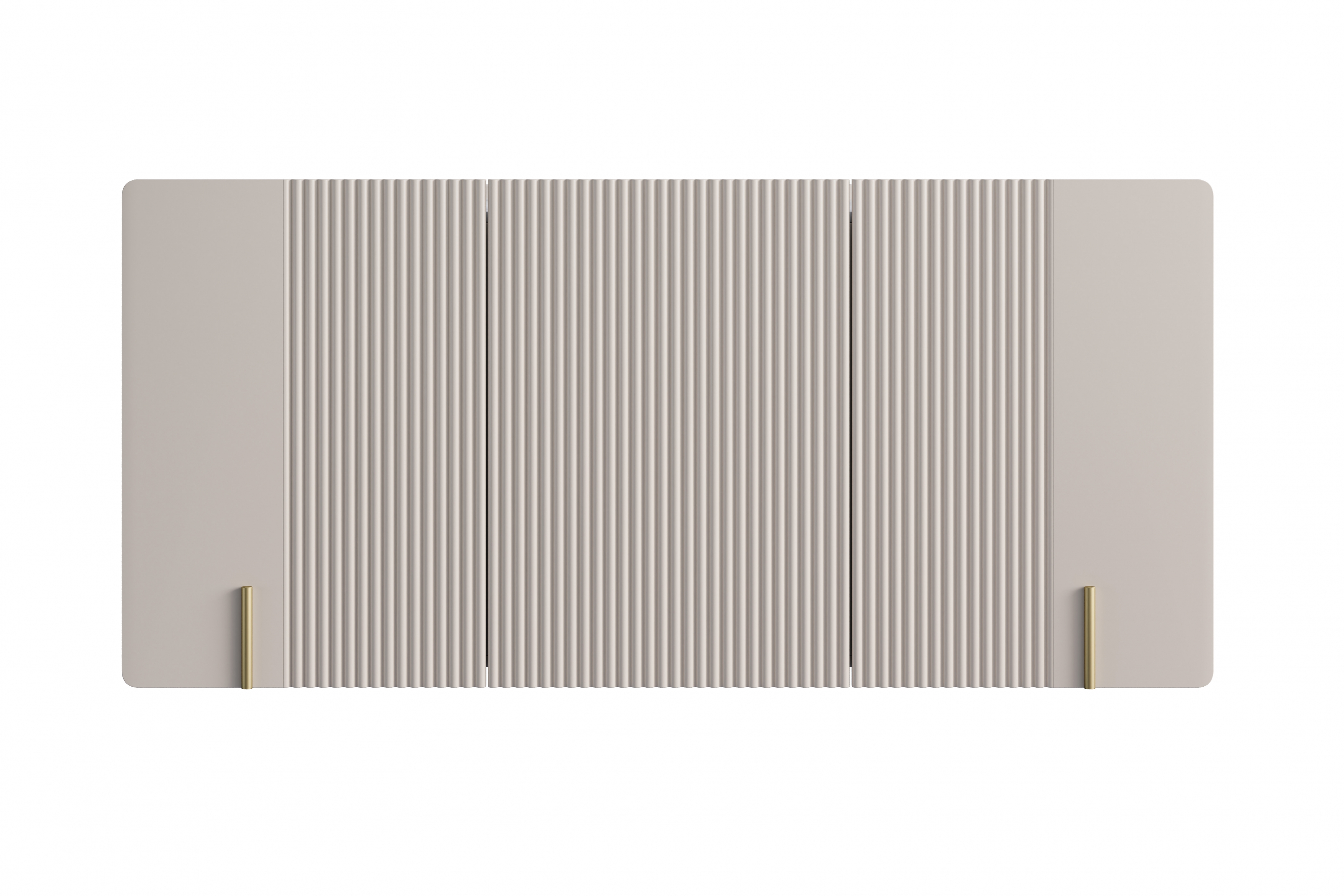 Závesná komoda Malmi 150 cm - kašmírová / crema bianca / zlatá Komoda Malmi 150 cm závesná - kašmír / crema bianca / zlaté