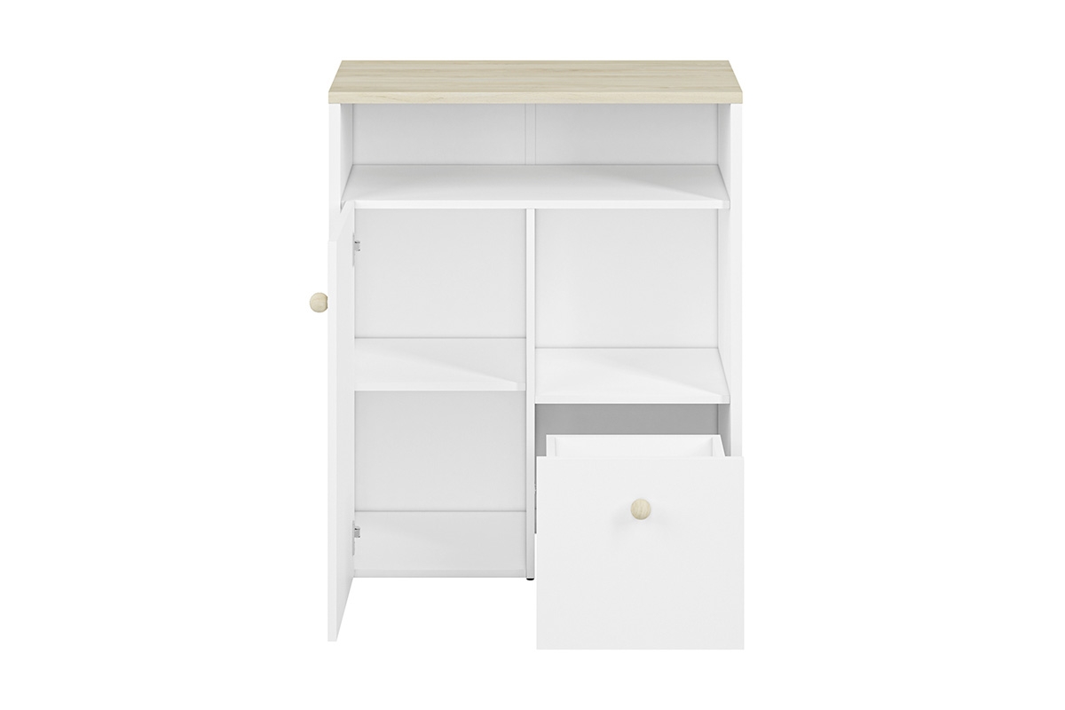 Komoda nízká s kontejnerem Nazo 10 - Omezená nabídka Komoda dla dziecka