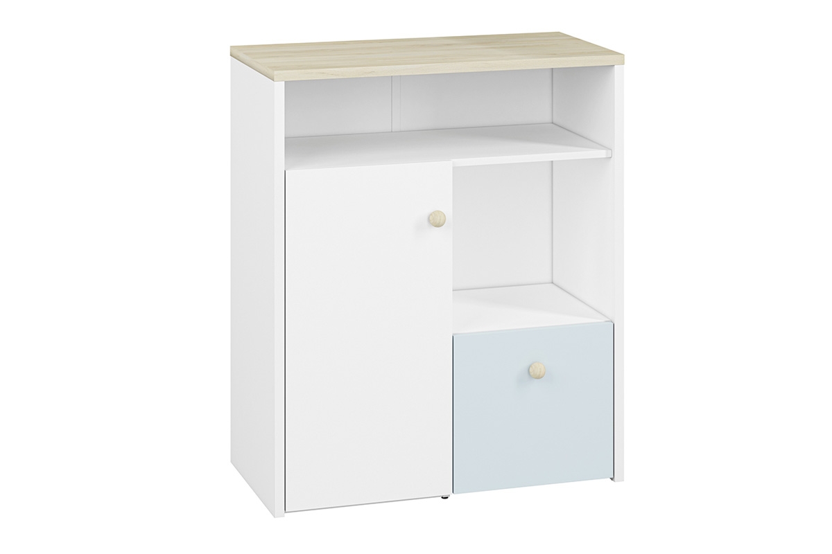 Komoda nízká s kontejnerem Nazo 10 - Omezená nabídka Komoda na hračky