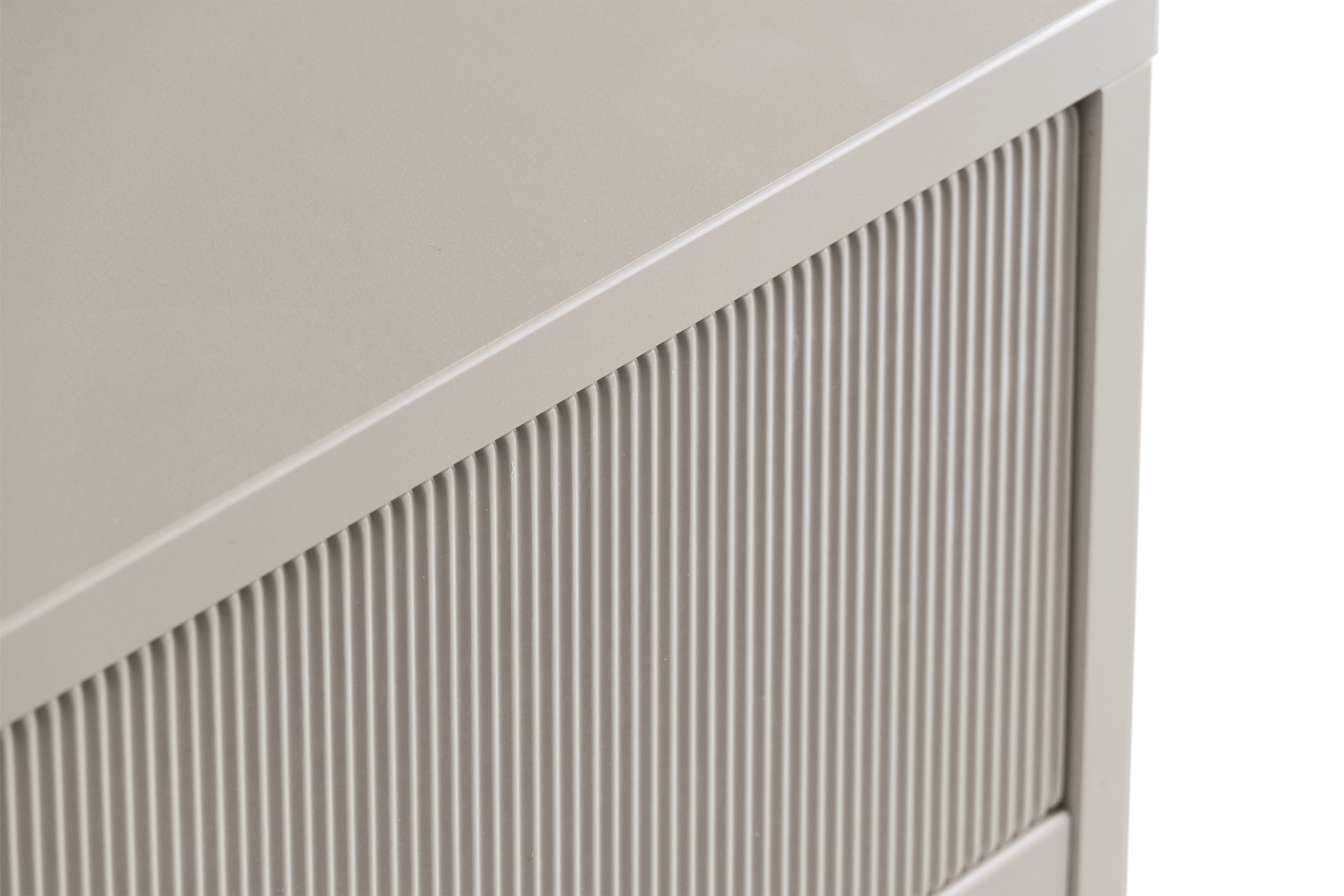 Komoda Nubo 100 cm so zásuvkou - kašmír / čierne nožičky Komoda Nubo 100 cm z szuflada - kašmír / Čierny