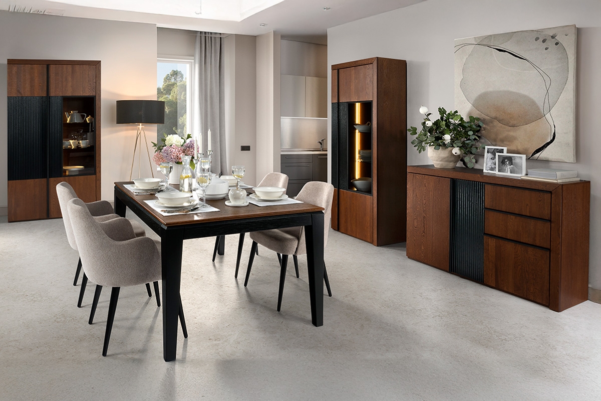 Komoda Paris 130 cm se zásuvkami - dub antický Komoda Paris se zásuvkami 130 cm - dub antický