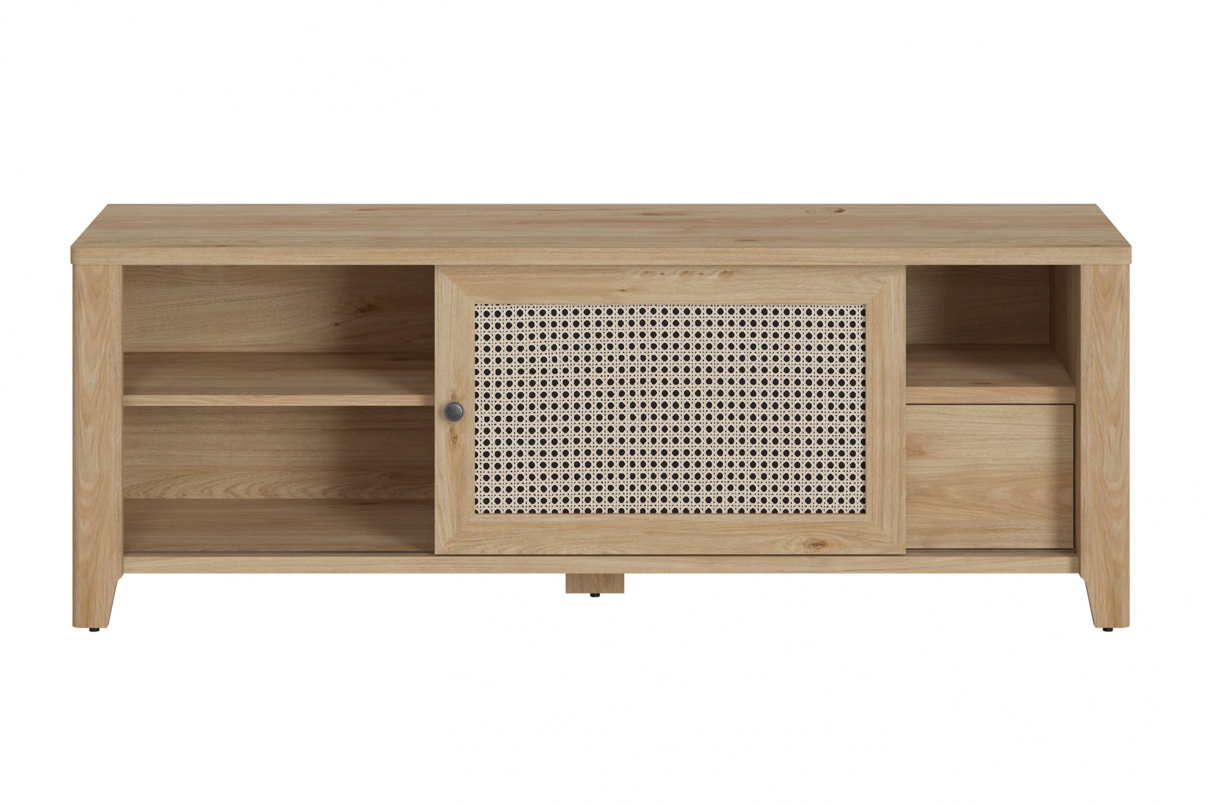 Komoda TV jednodverová so zásuvkou i wneka Selia 01 - jackson hikory / amadeus Komoda TV Selia 158 cm z szuflada - jackson hikory / amadeus