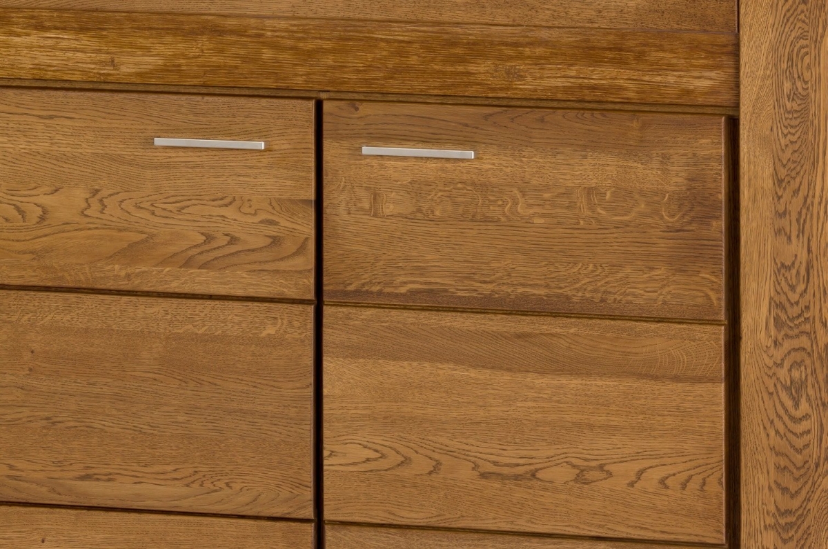 Komoda dvojdverová Velvet 44 - Dub rustical Komoda Velvet 44 120 cm - Dub rustical