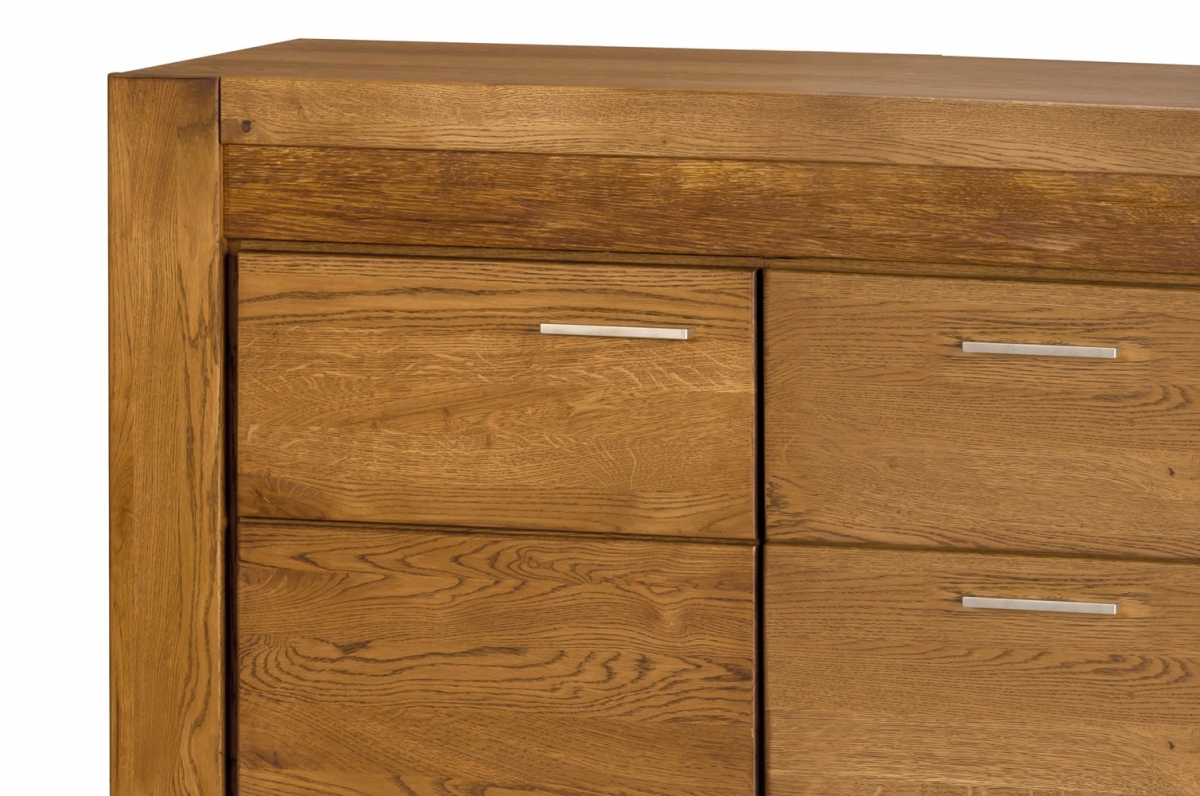 Komoda dvojdverová so zásuvkami Velvet 47 - Dub rustical Komoda Velvet 47 so zásuvkami 180 cm - Dub rustical