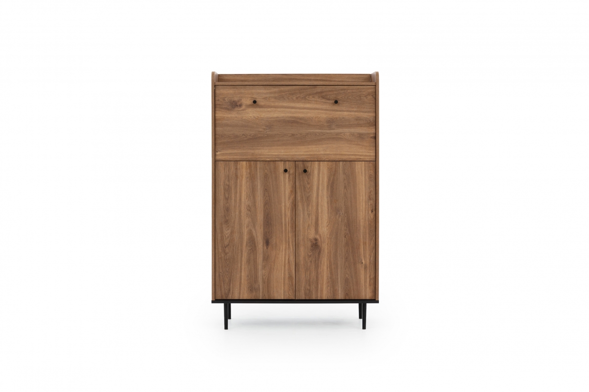 Komoda Kastelio s barem - brandy castello Komoda na czarych nogach