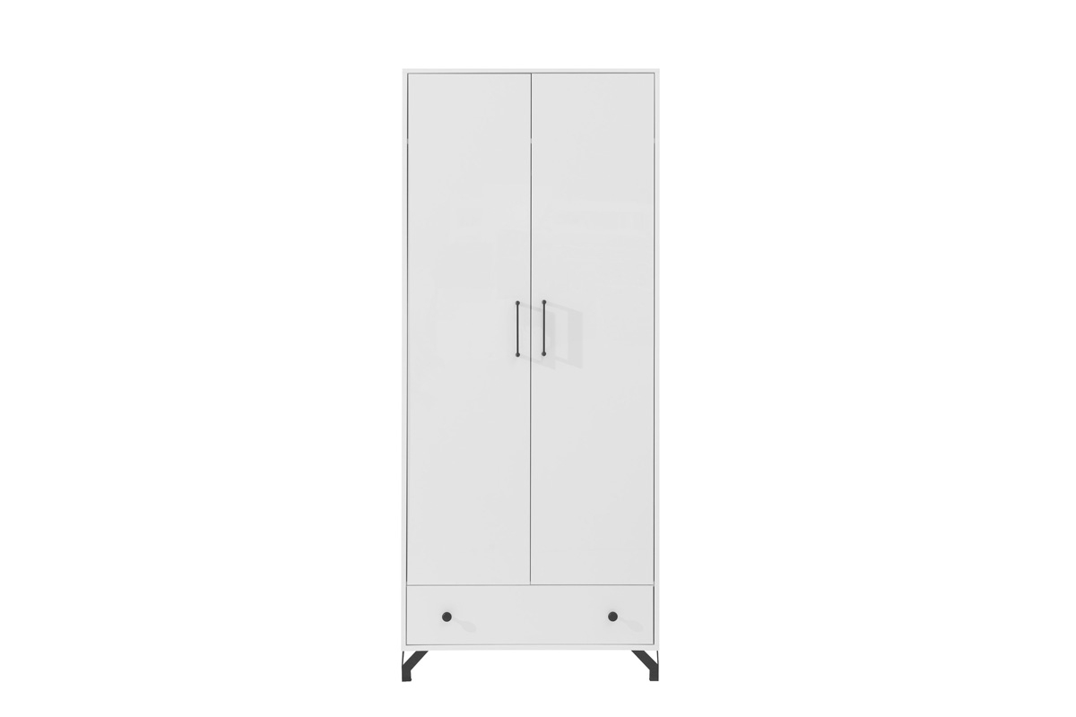 Studentský pokoj Bergen I - bílá Bílá Skříň