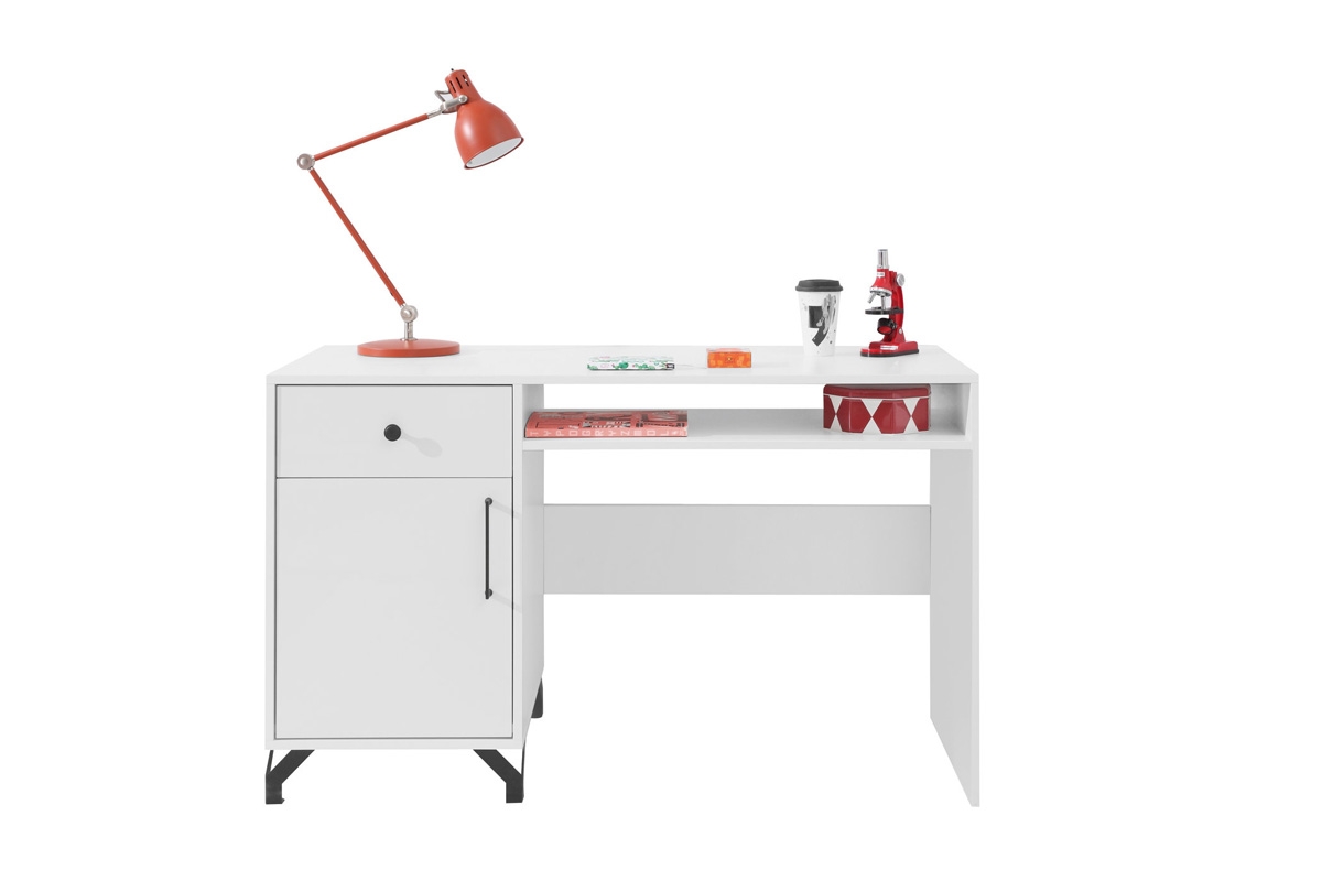Studentský pokoj Bergen I - bílá bílý Psací stůl