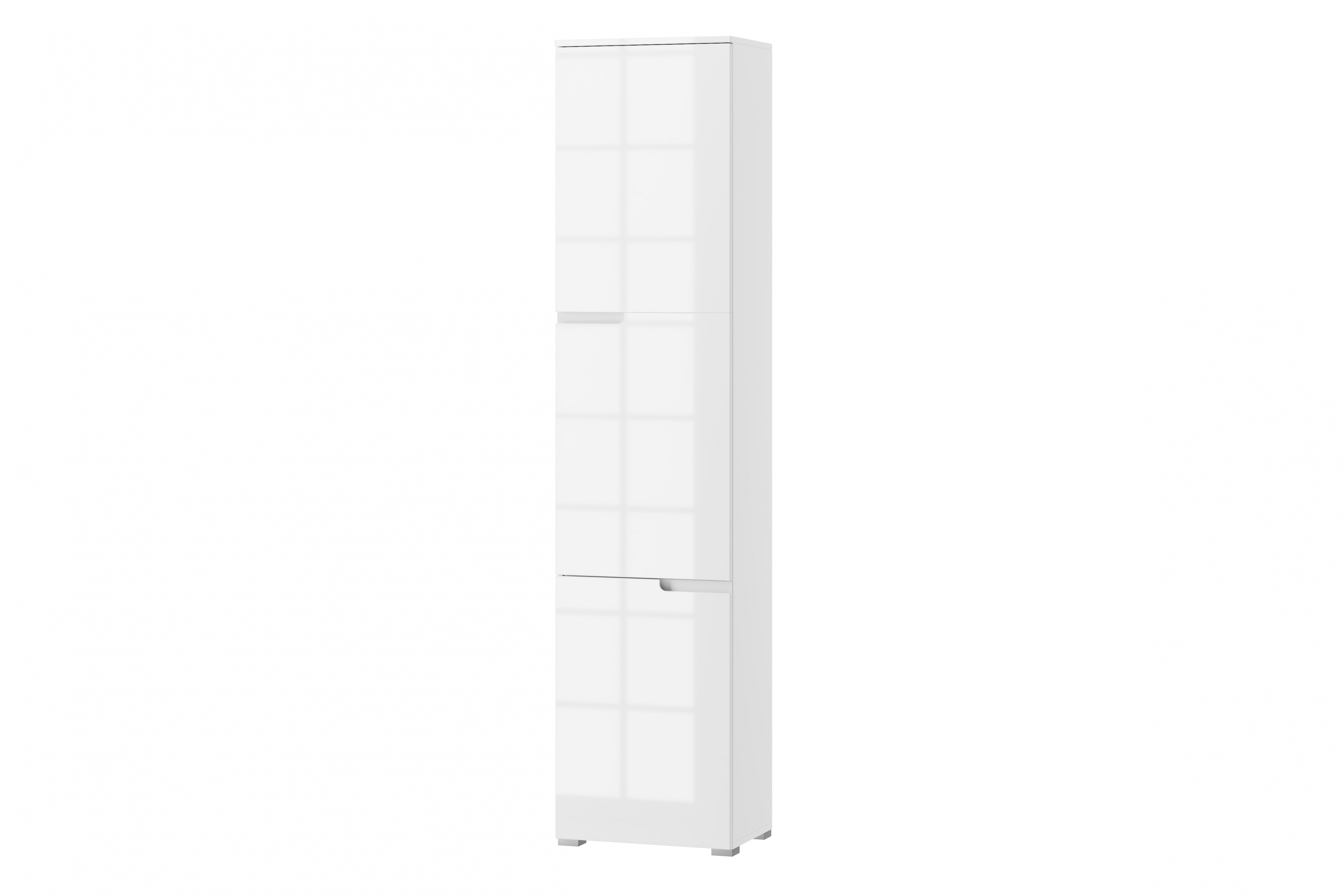 Zostava Alwa VI biely lesk - akcia Komplet nábytku do kancelárie Alwa VI - biely lesk