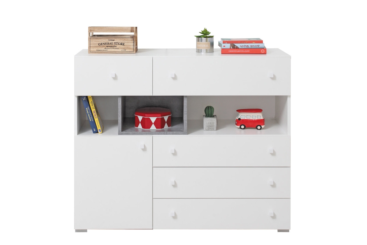 Zostava nábytku Sigma - Systém F Komoda so zásuvkami