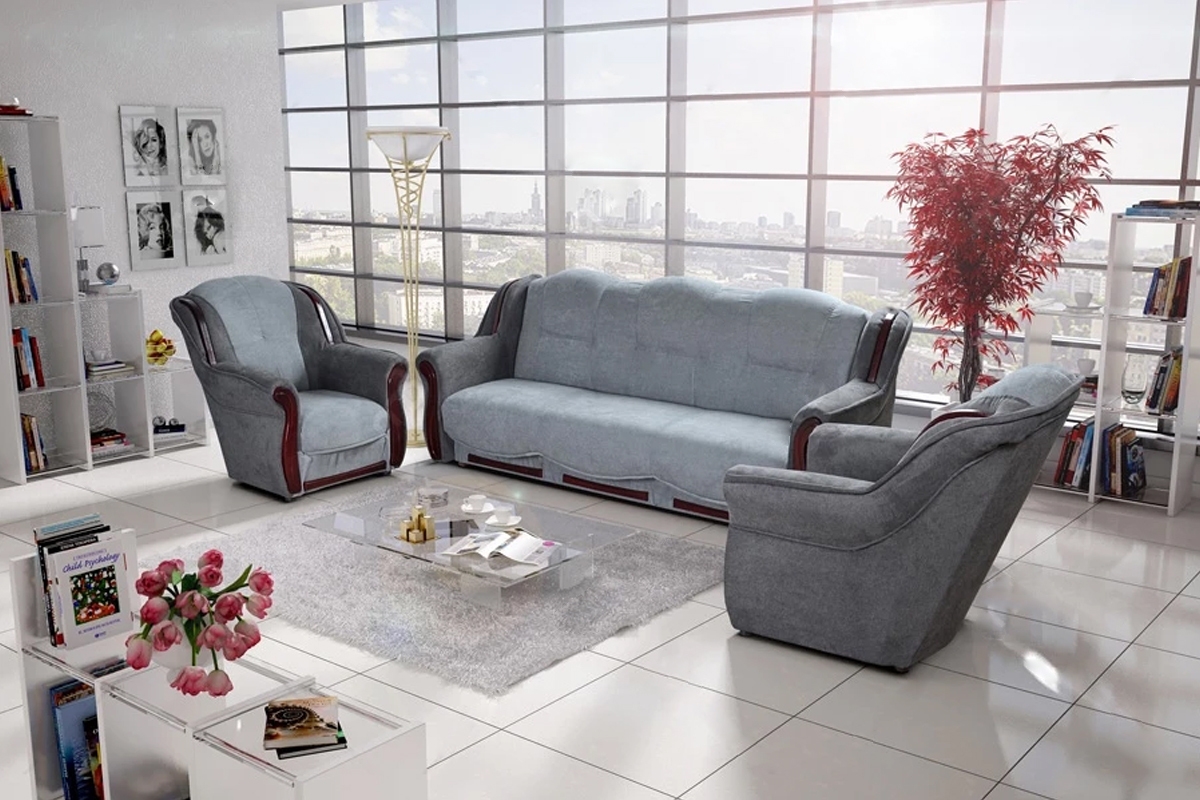 Sedací souprava Walker 3+1+1 komplet do obývacího pokoje 