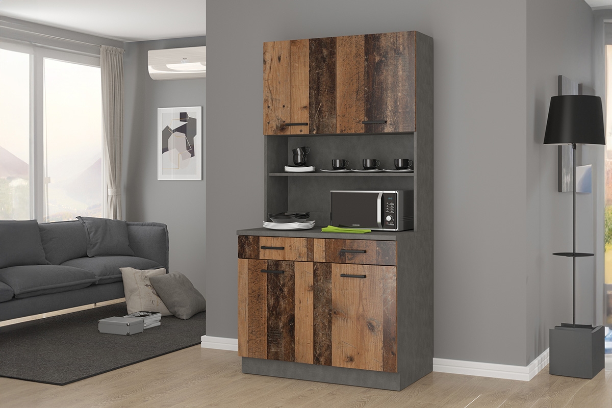 Kuchyňský kredenc Mirana - old style / matera kredenc kuchenny Mirana - aranzacja 