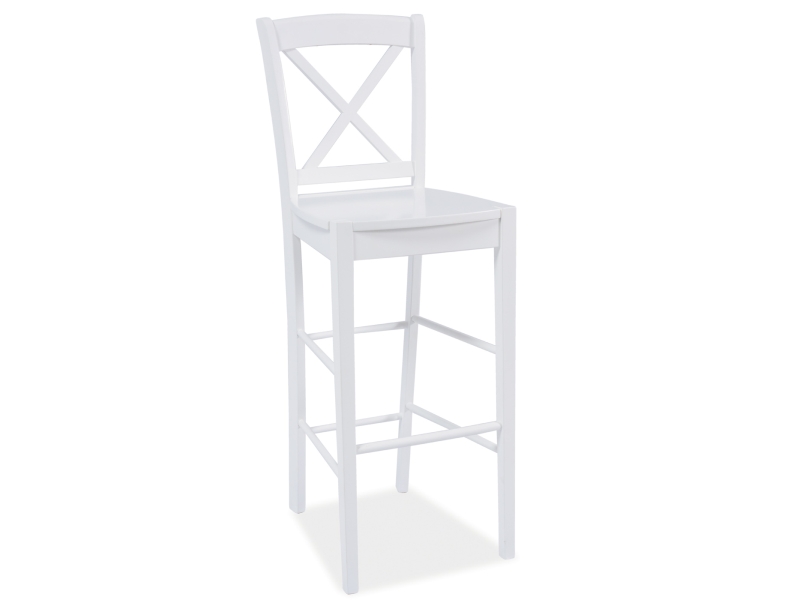 BAROVÁ židle CD-964 bílý  krzesLo barowe cd-964 biaLe 