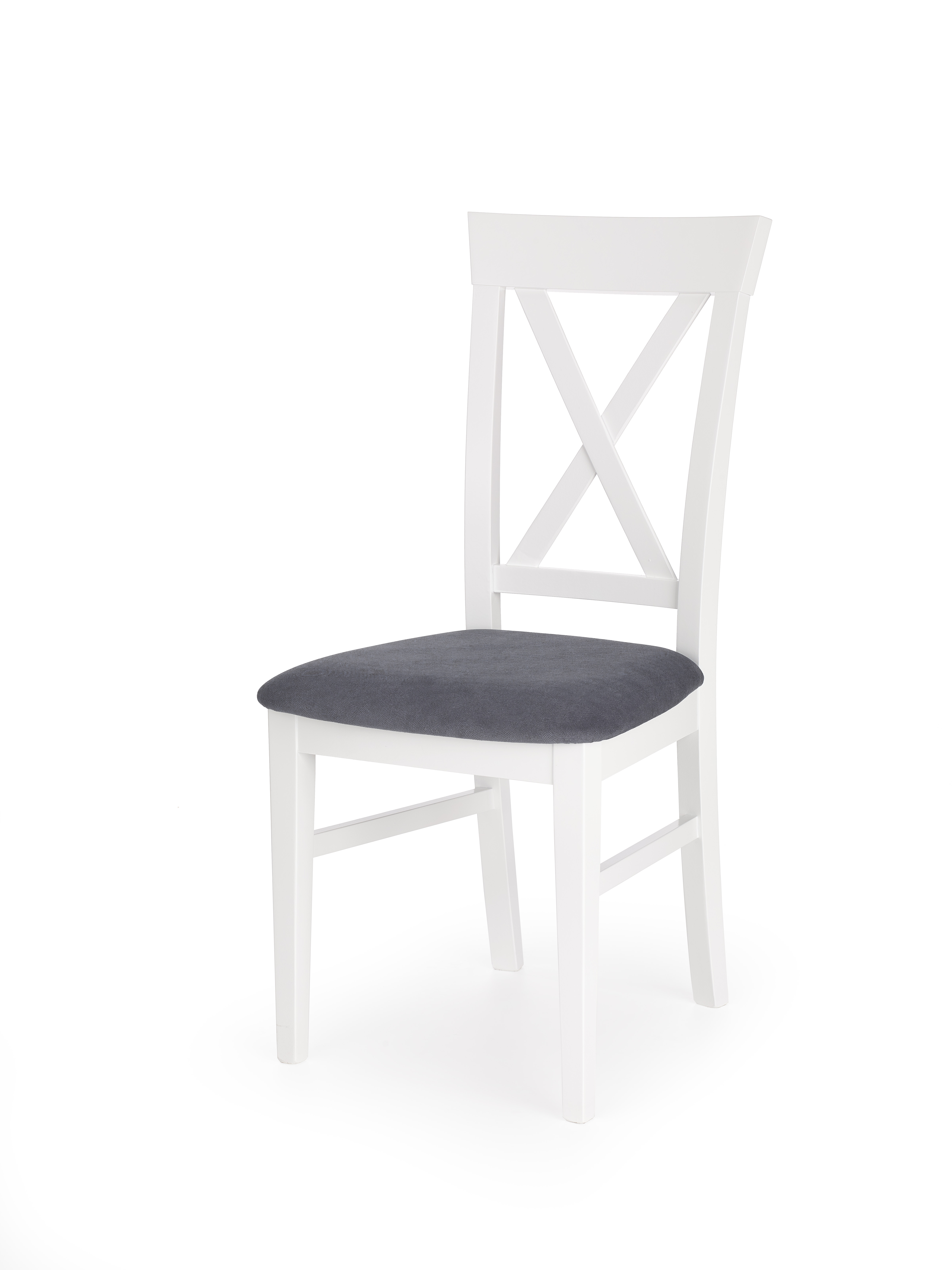 Bergamo szék - fehér / sötétkék Židle bergamo - bílý / granatowe