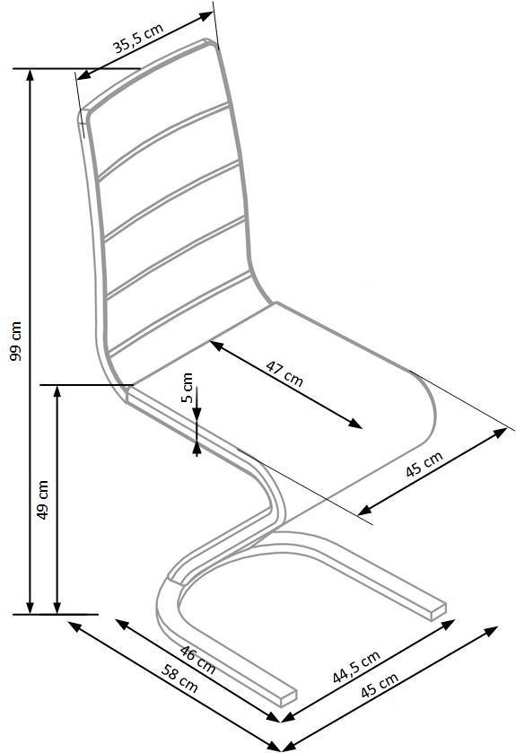 Jídelní židle K194 - černá židle pro jídelny k194 černá