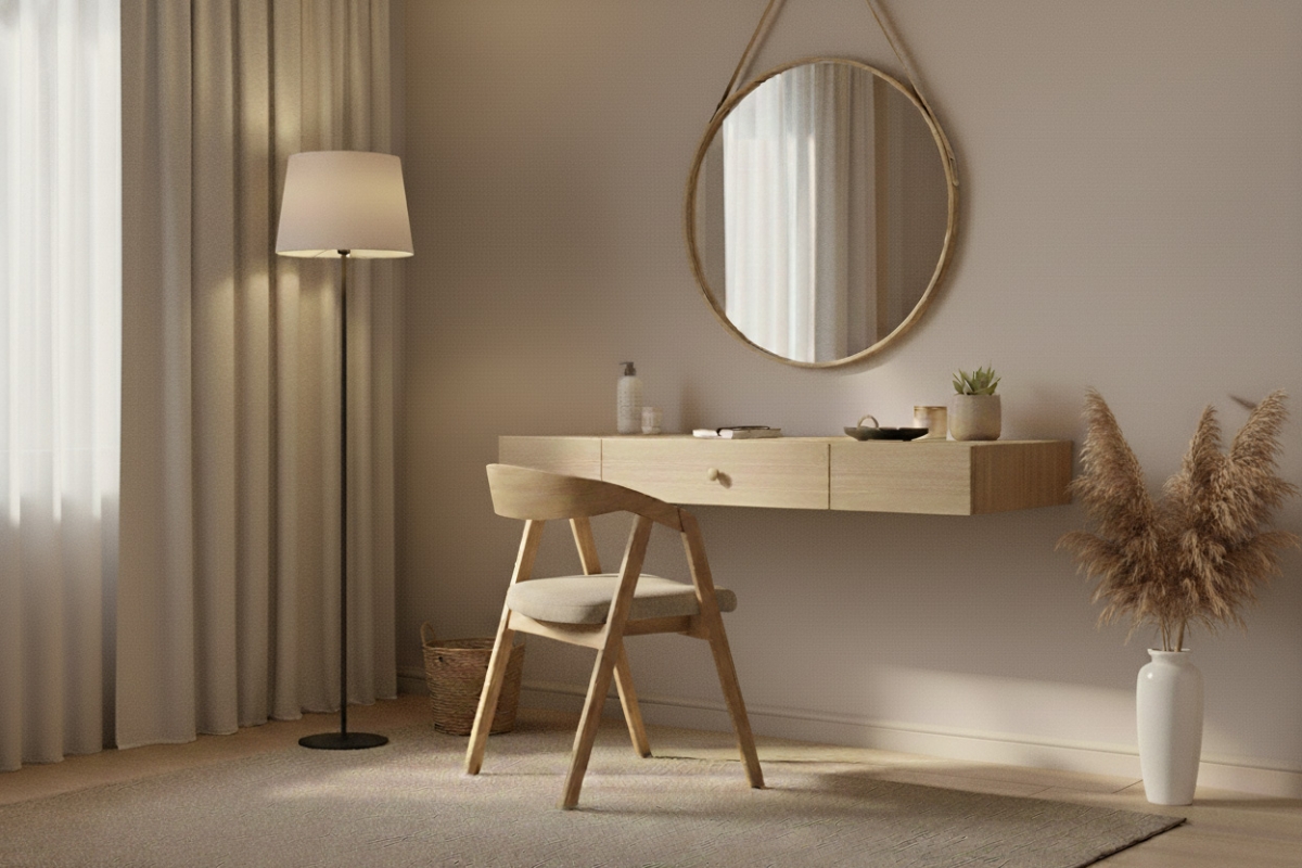 Drevená stolička Elvarin s čalúneným sedadlom - svetlosivý šenil Wind 05 / lakovaný dub Stolička drevená Elvarin z tapicerowanym siedziskiem - svetlý šedý šenil Wind 05 / Dub lakierowany