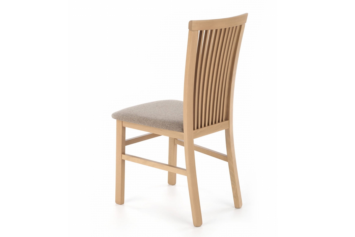 Čalouněná dřevěná židle Remin - béžová Inari 23 / dub artisan 