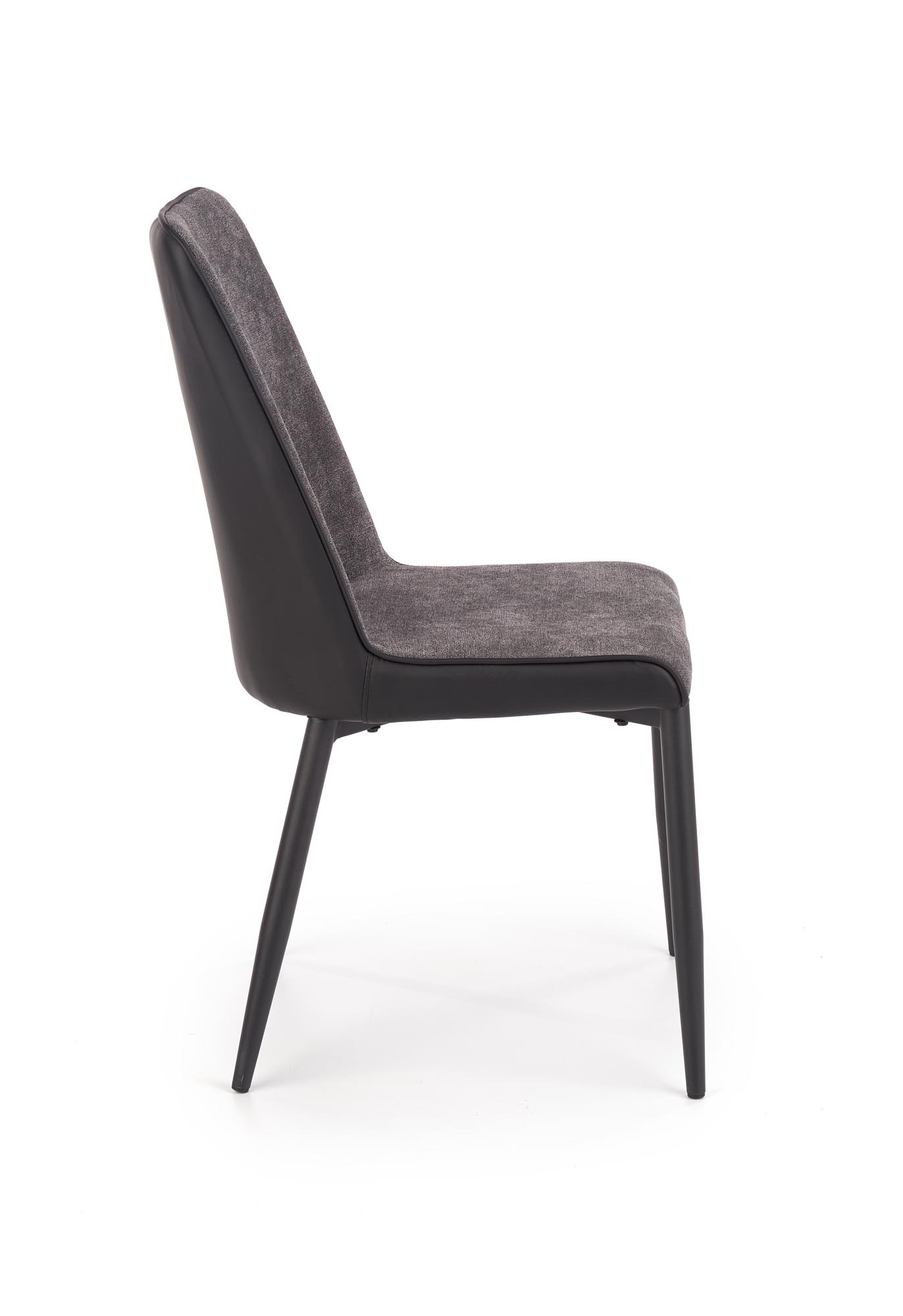 K368 szék - hamu / fekete Židle k368 - Popelový / Fekete