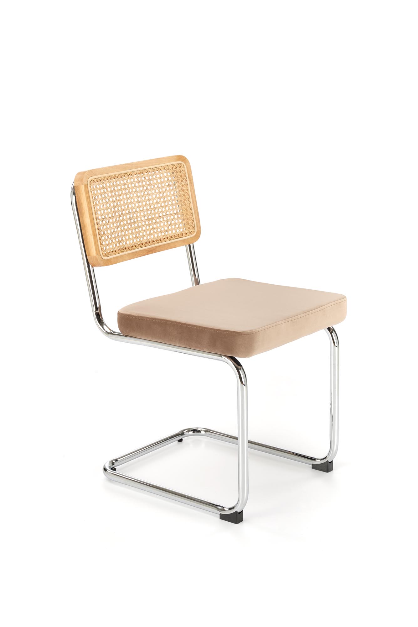 K504 Židle béžový / přírodní szék metalowe kárpitozott üléssel k504 - bézs / természetes