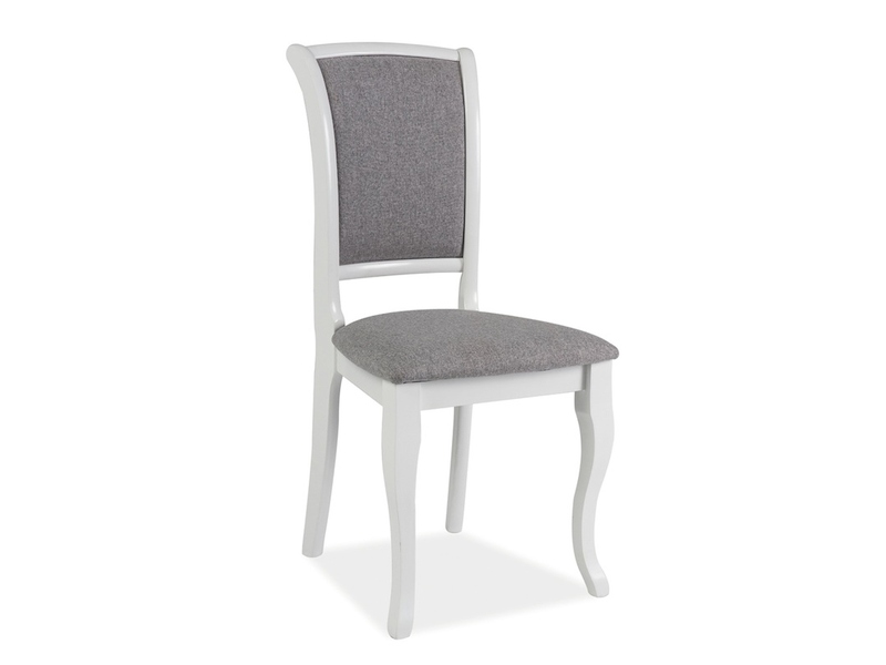 Stolička MNSC biely/šedý TAP.46 krzesLo mnsc biely/šedý tap.46