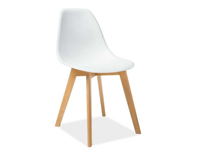 Židle MORIS BUK/bílý  krzesLo moris buk/bílý