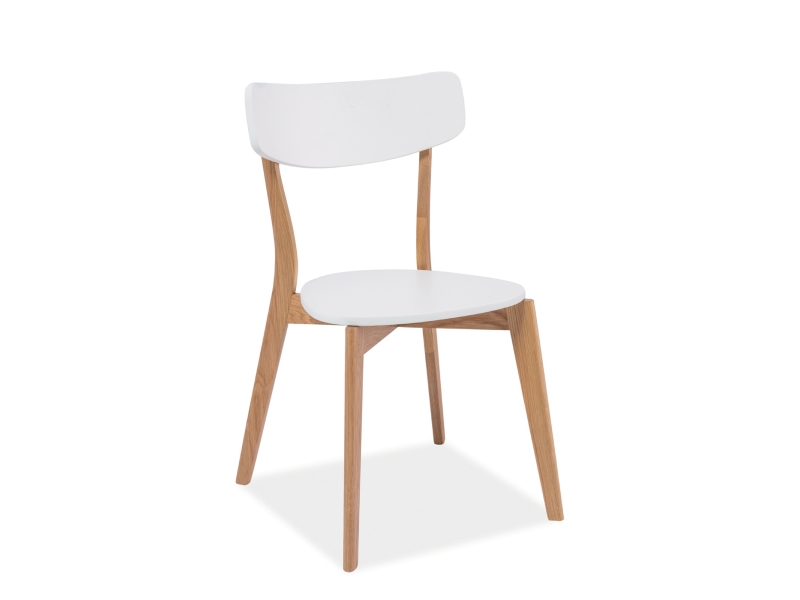 Židle MOSSO DUB/bílý  krzesLo mosso dAb/biaLy 