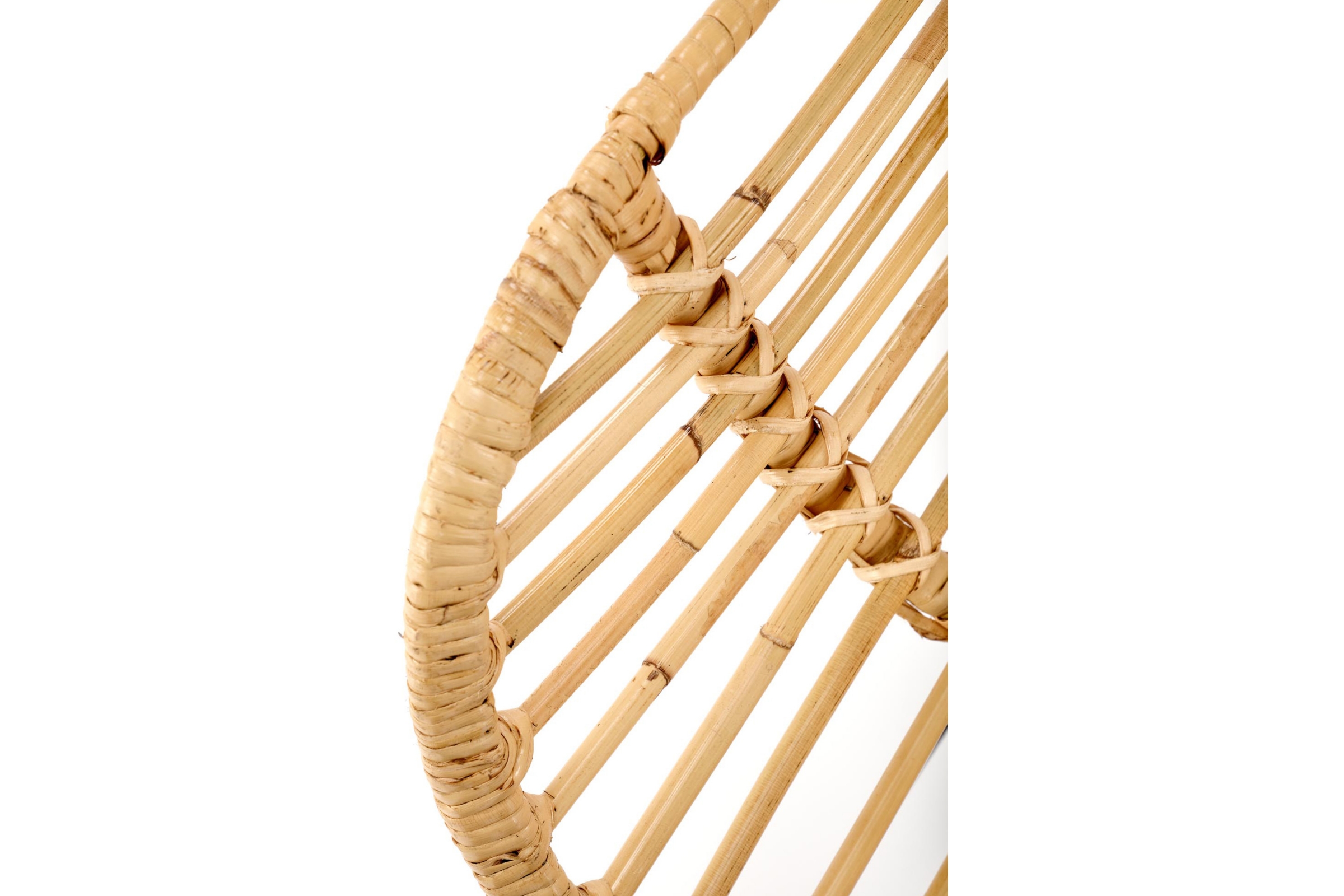 Ratanová židle K335 - přírodní / černé kovové nohy židle rattanowe K335 z metalowymi nogami - přírodní / černé Nohy