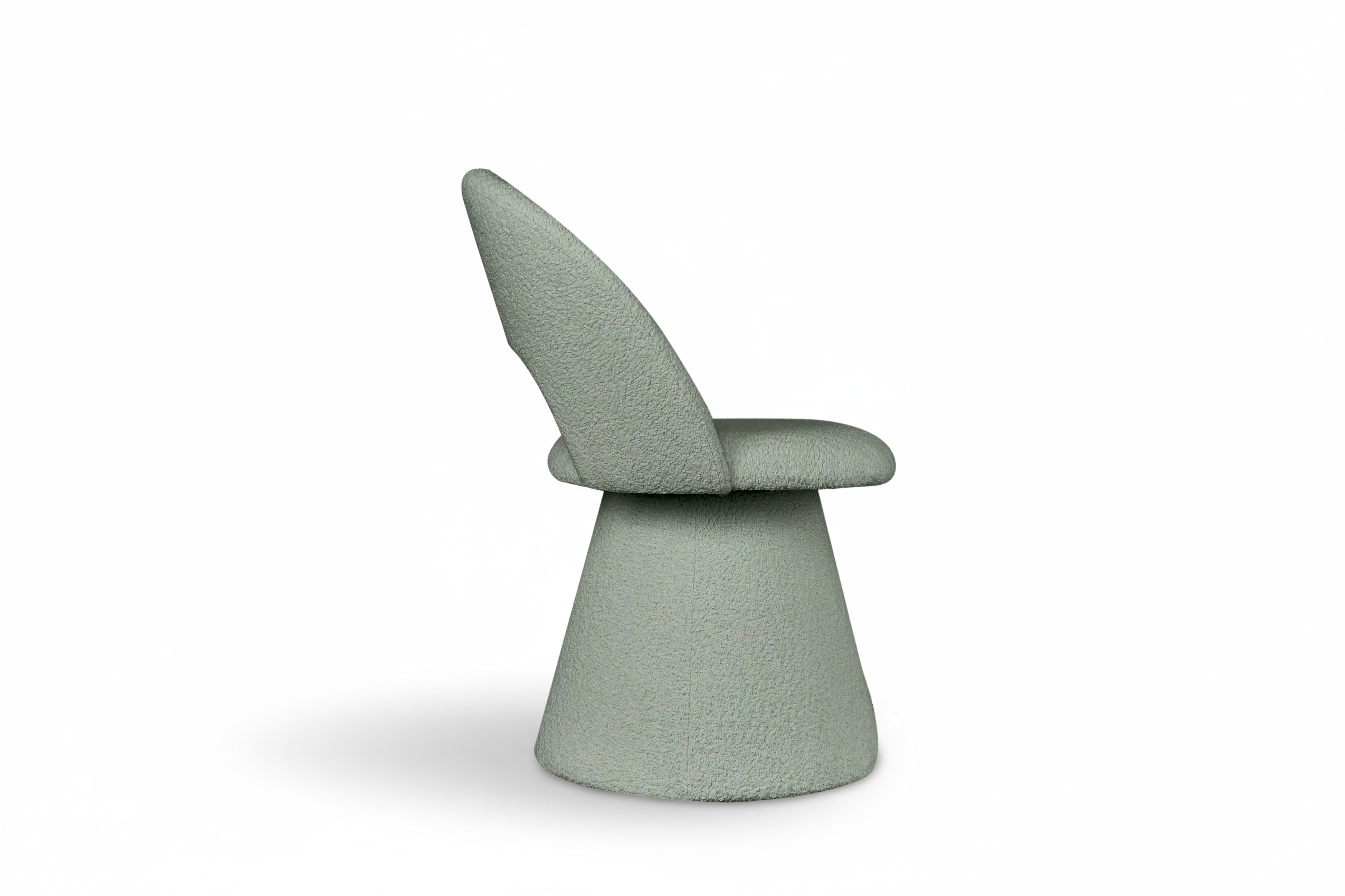 Čalouněná židle Aveliro skořepinová - světle zelená bouclé Catch Me 13 židle čalouněné Aveliro kubelkowe - jasna zielona boucla Catch Me 13