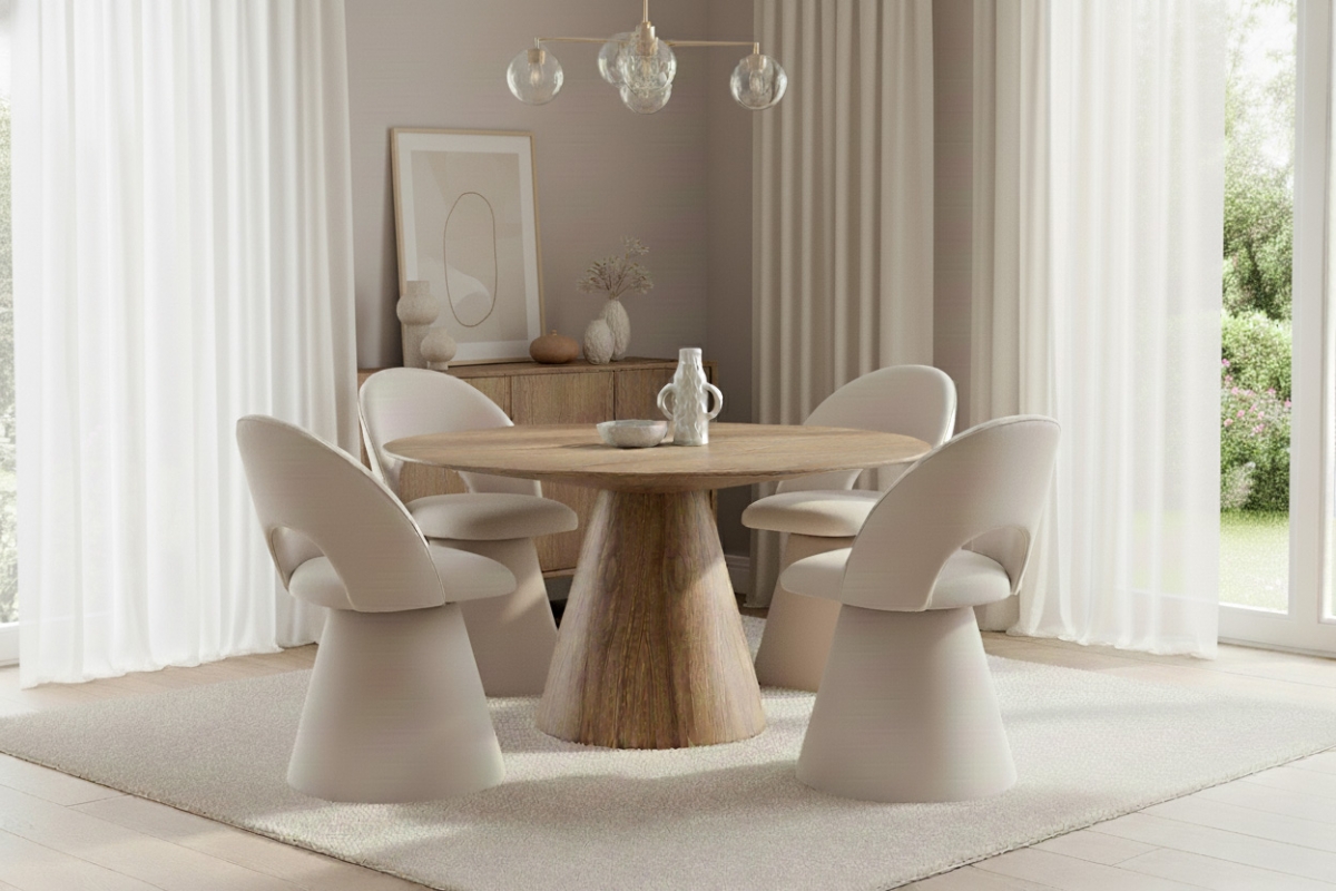 Čalouněná jídelní židle Aveliro skořepinová židle čalouněné Aveliro kubelkowe