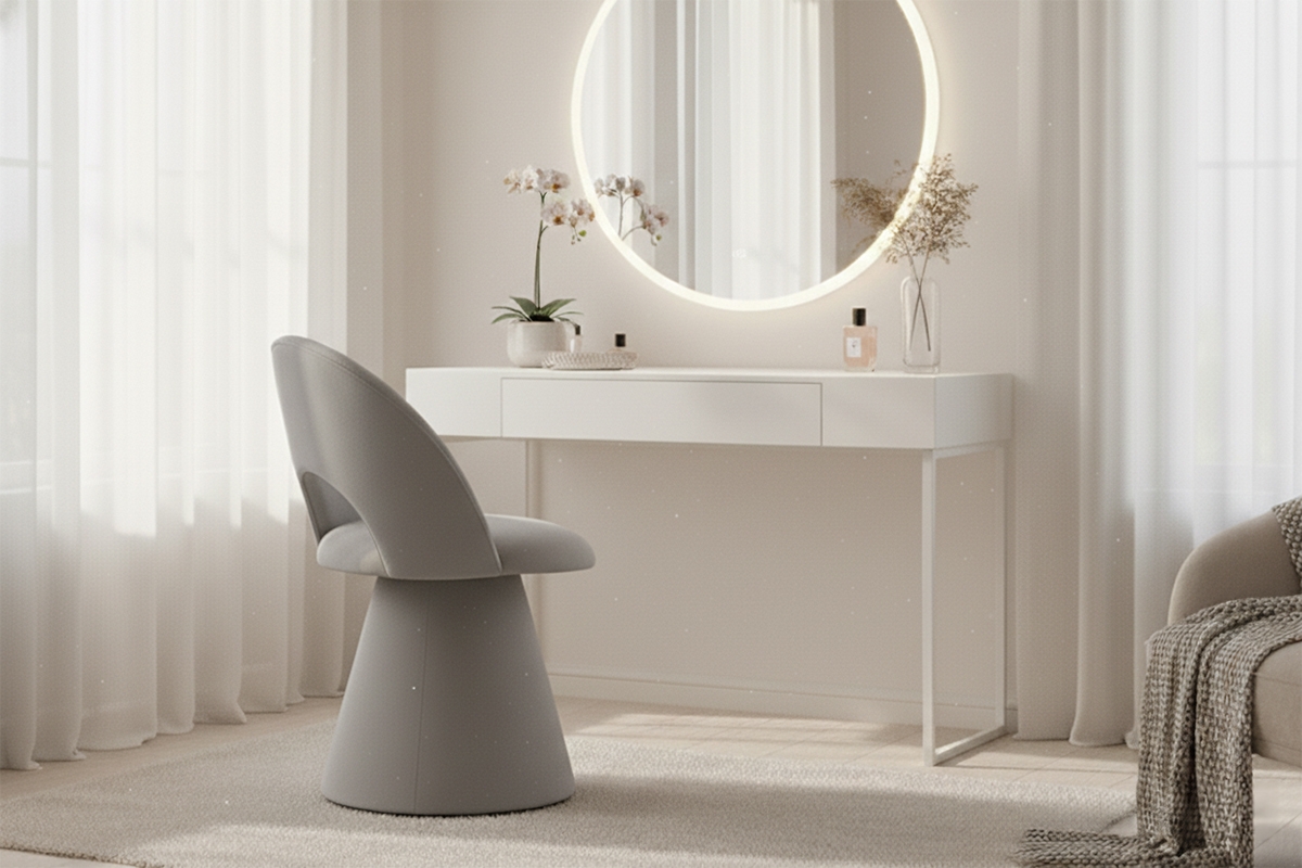 Čalouněná otočná skořepinová židle Aveliro Spin - šedý hydrofobní samet Salvador 17 židle čalouněné Aveliro Spin kubelkowe obrotowe - šedá samet hydrofobní  Salvador 17