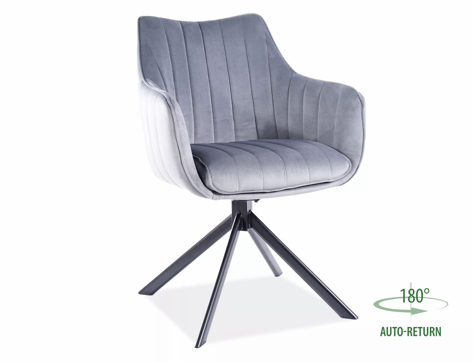 Čalouněná židle Azalia Velvet - černá Bluvel 14 / černé nožky židle čalouněné azalia velvet - šedá / bluvel 14 / černé nožičky