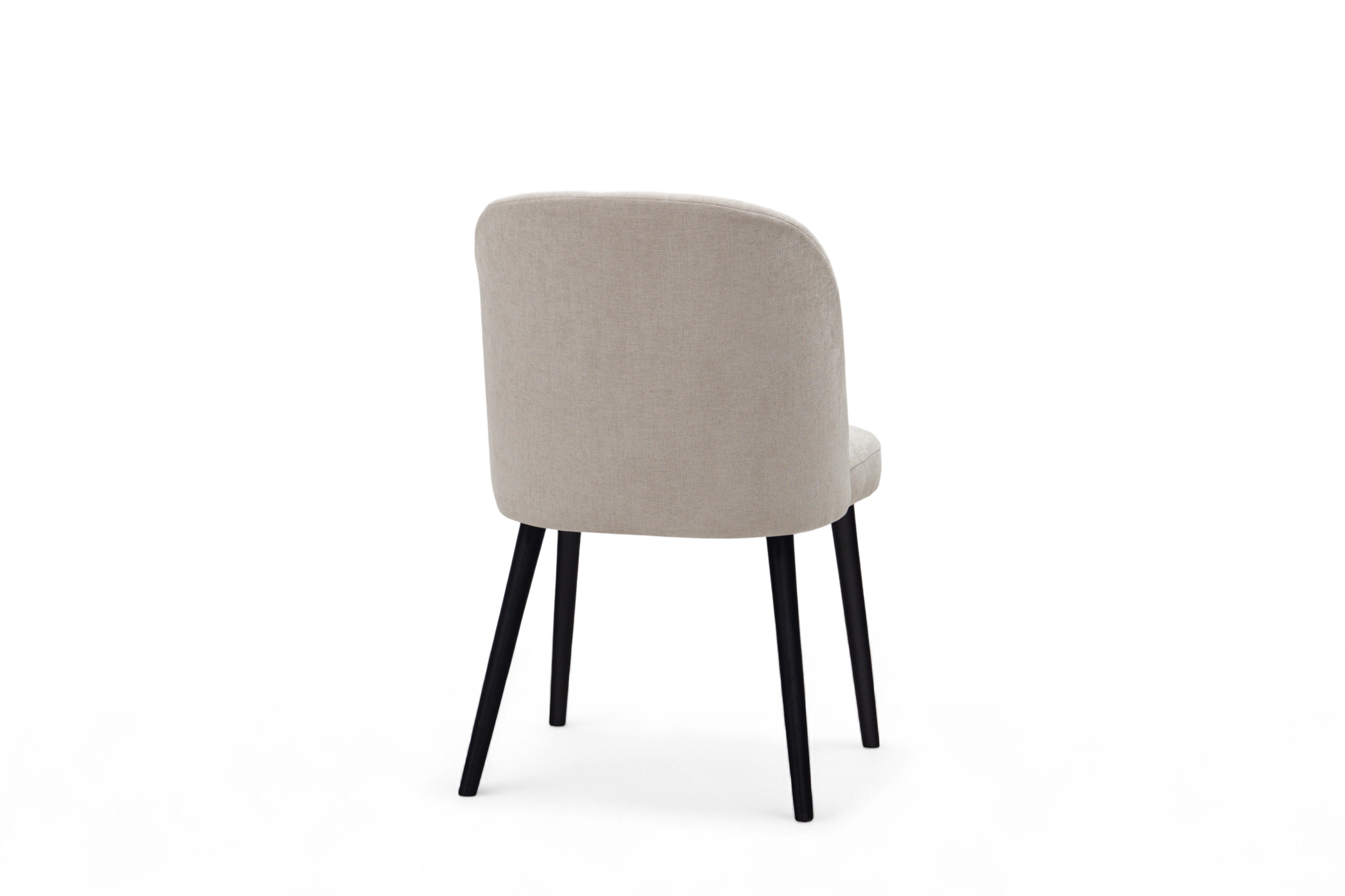 Čalúnená stolička Azarro 2 - svetlosivý šenil Wind 05 / čierne nohy Stolička čalúnená Azarro 2 - svetlý šedý šenil Wind 05 / čierny nožičky