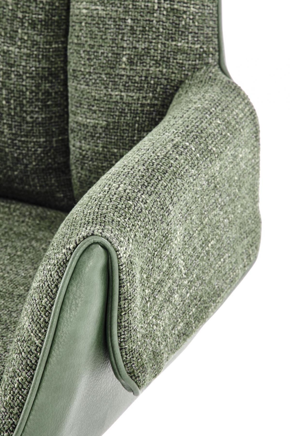 Otočné čalouněné křeslo Denaro - zelená židle čalouněné Denaro obrotowe - zelená