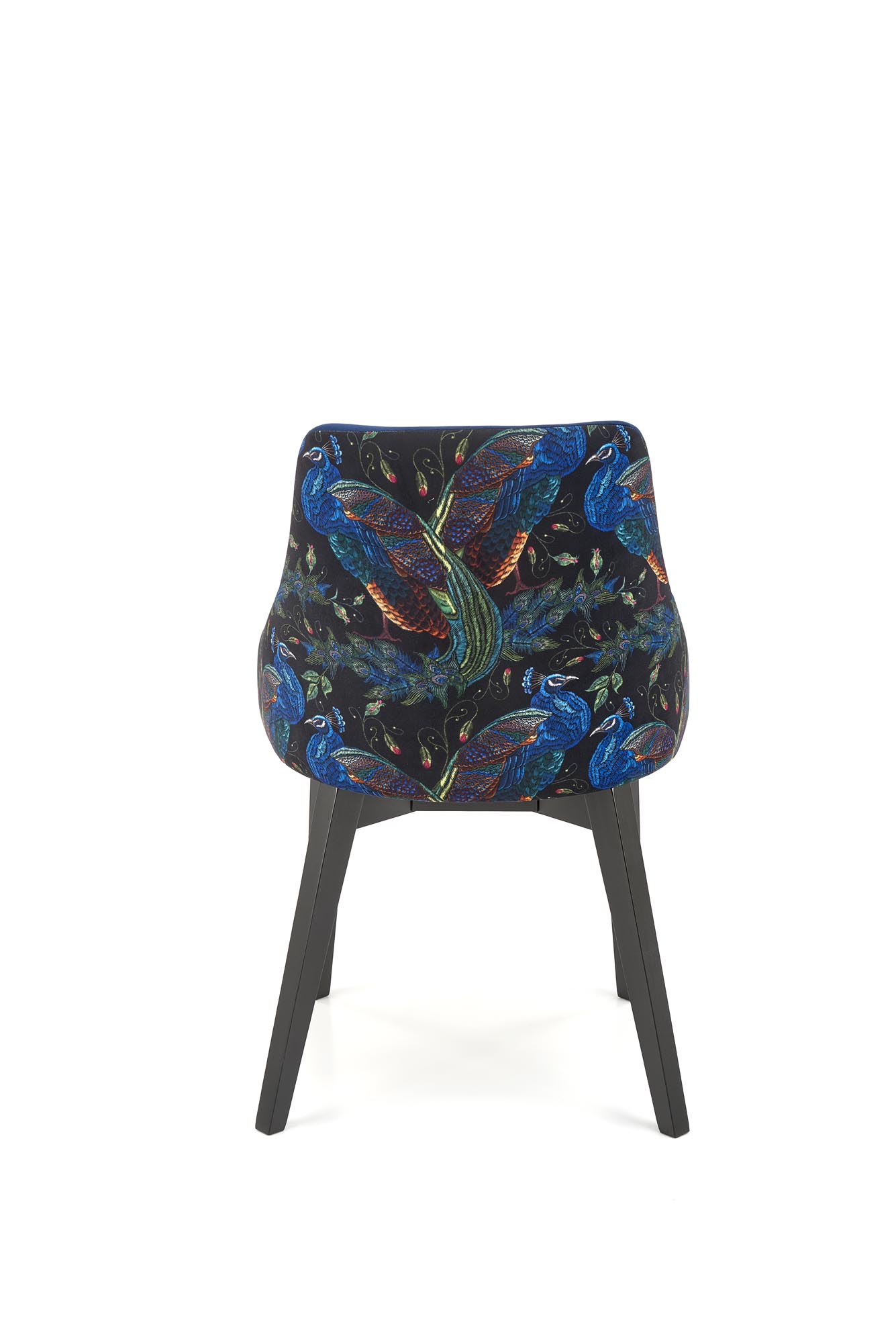 Židle čalouněné Endo - Černý / Námořnická modrá židle čalouněné endo - Černý / Námořnická modrá