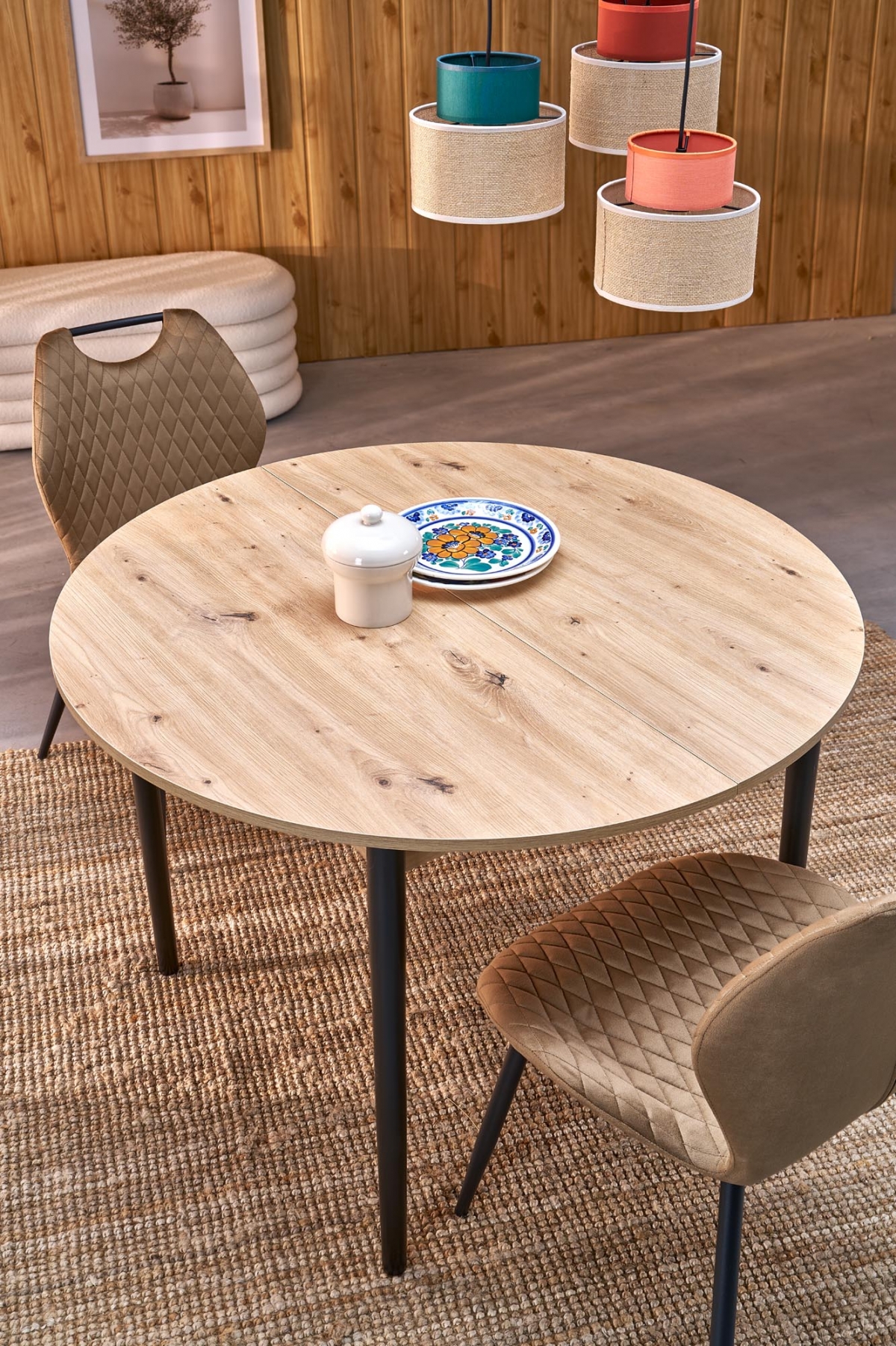 Čalouněná židle Ferina - béžový samet / černé nožky židle čalouněné Ferina - béžová welwet / Nohy černá