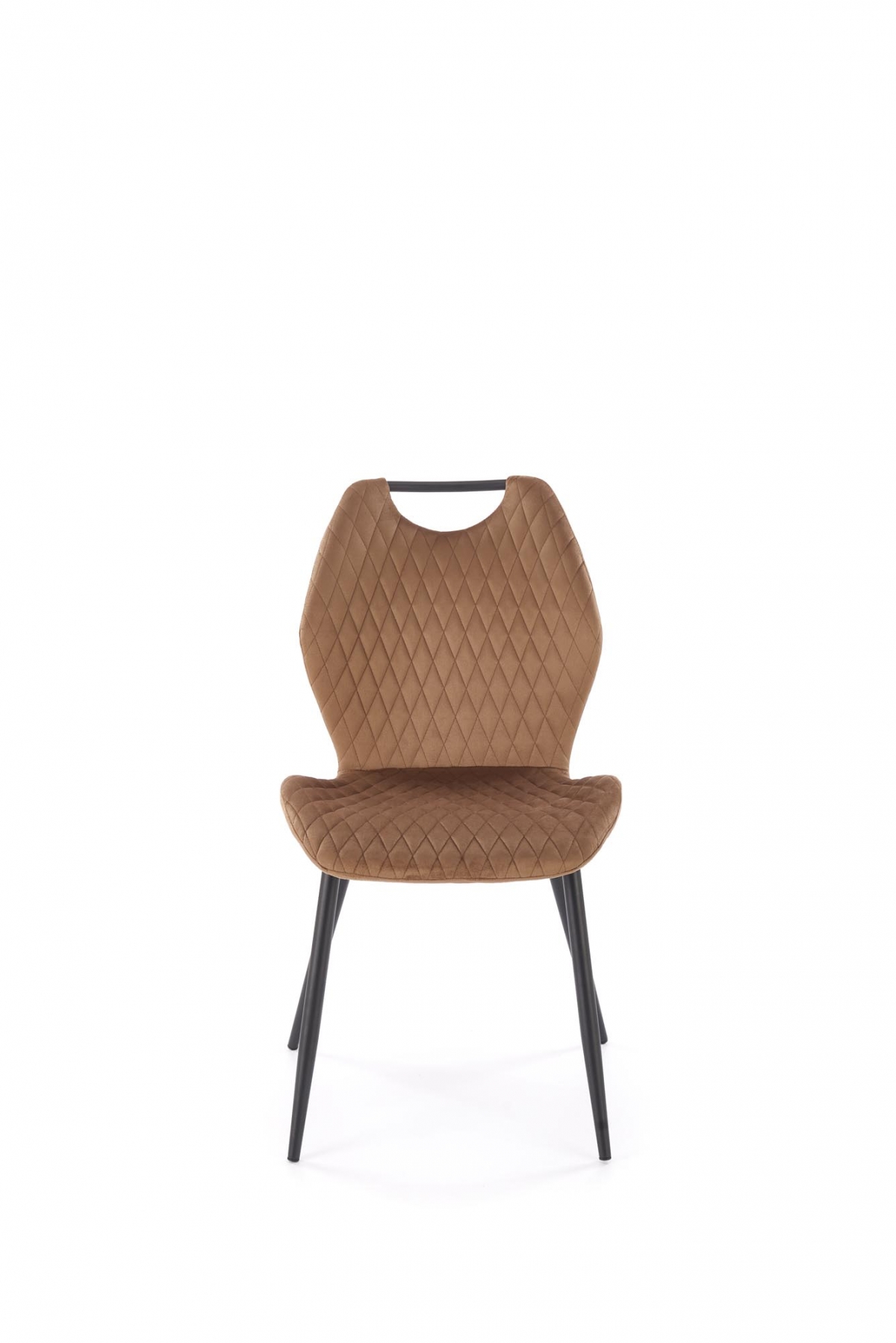 Čalouněná židle Ferina - béžový samet / černé nožky židle čalouněné Ferina - béžová welwet / Nohy černá