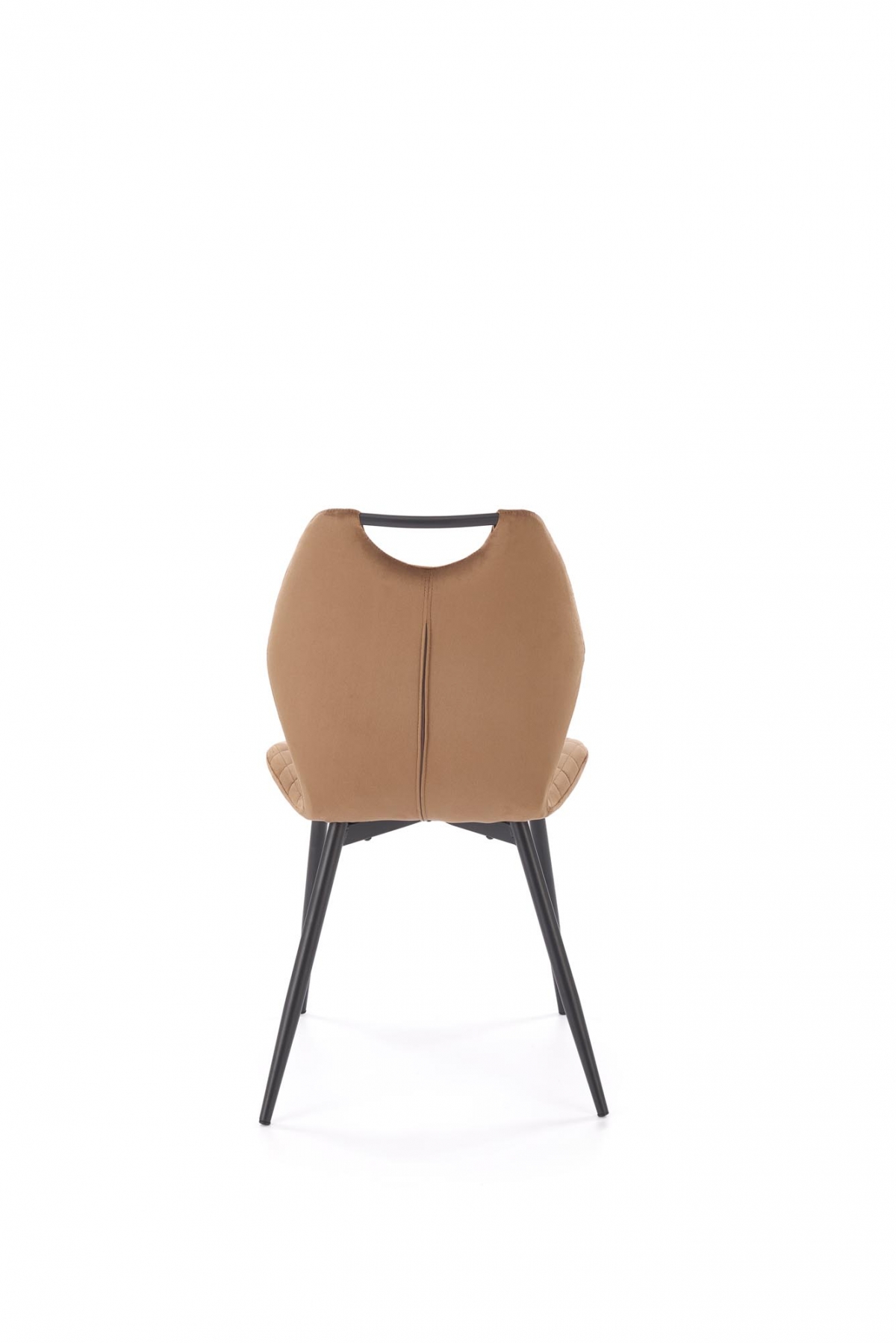 Čalouněná židle Ferina - béžový samet / černé nožky židle čalouněné Ferina - béžová welwet / Nohy černá