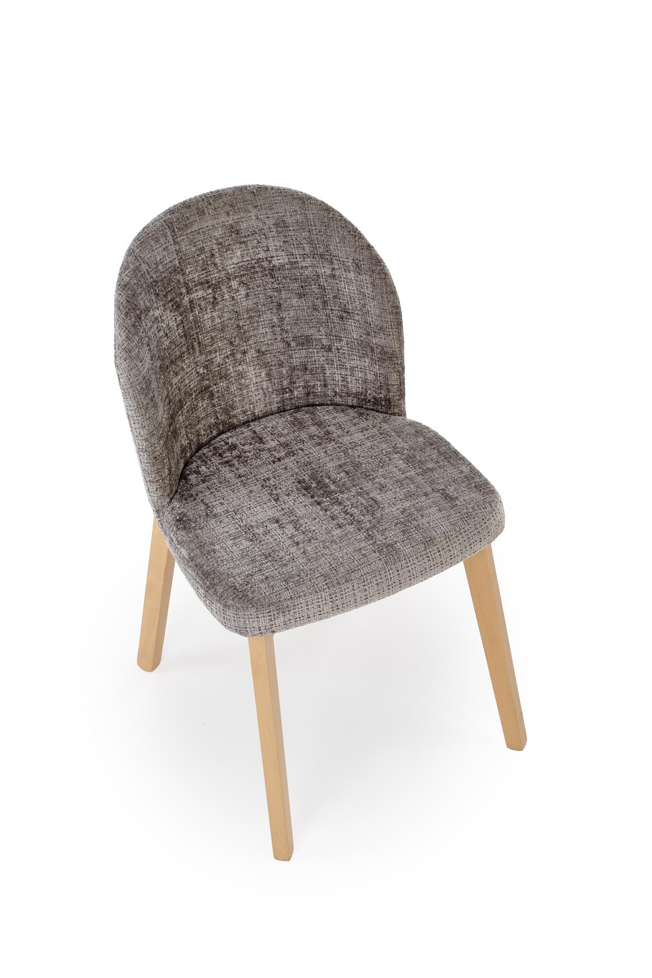 Čalouněná jídelní židle Isario - šedá Cremona 96 / dub přírodní židle čalouněné isario - popelavá cremona 96 / dub přírodní