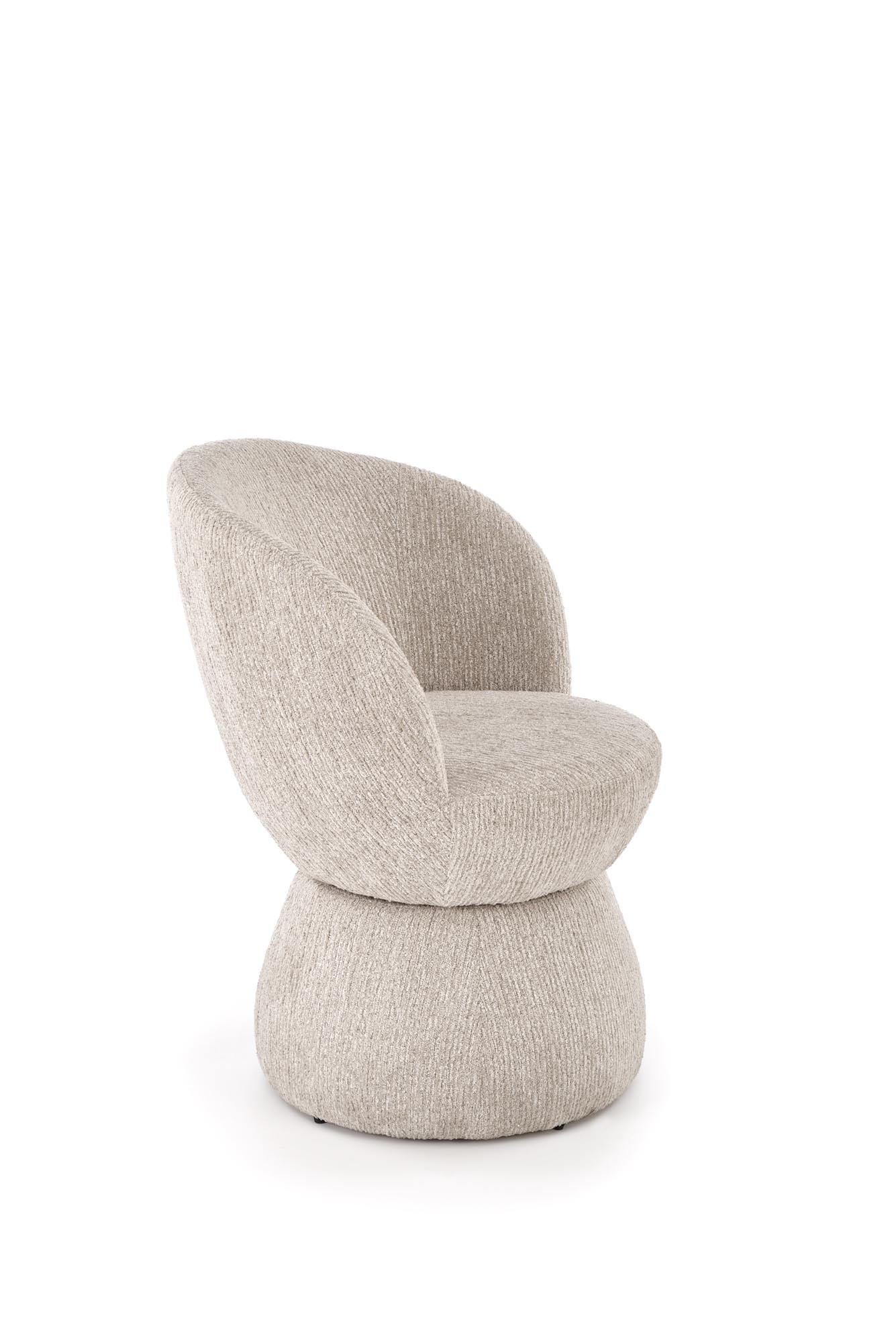 Otočné čalouněné křeslo Iverto - béžová židle čalouněné iverto obrotowe - béžová 