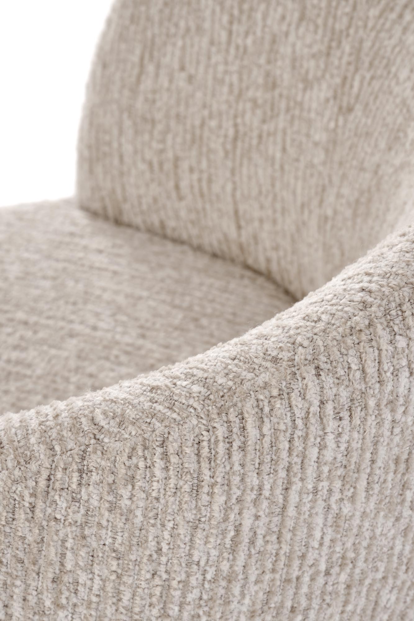 Otočné čalouněné křeslo Iverto - béžová židle čalouněné iverto obrotowe - béžová 